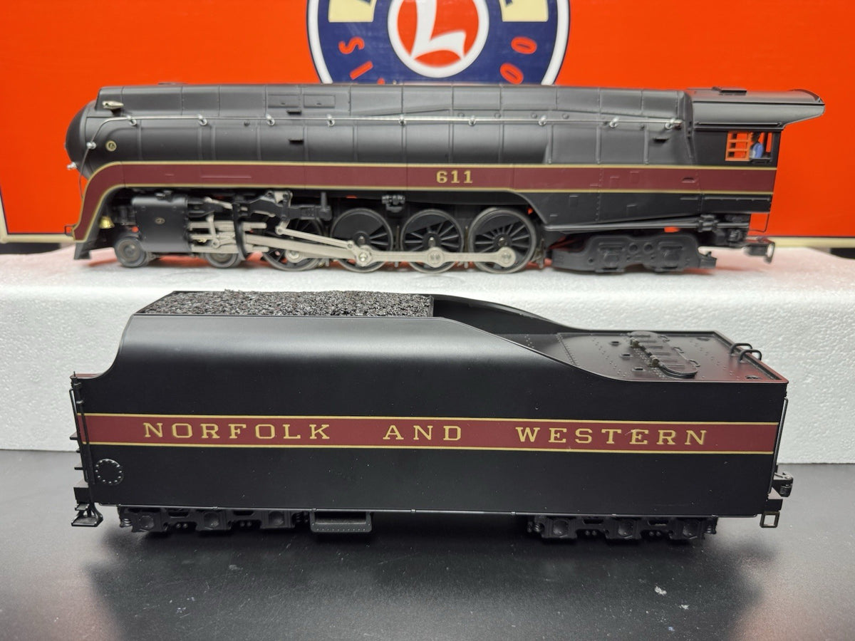 Lionel 6-38095 TMCC Norfolk & Western N&W J-Class steam engine #611 LNIB5