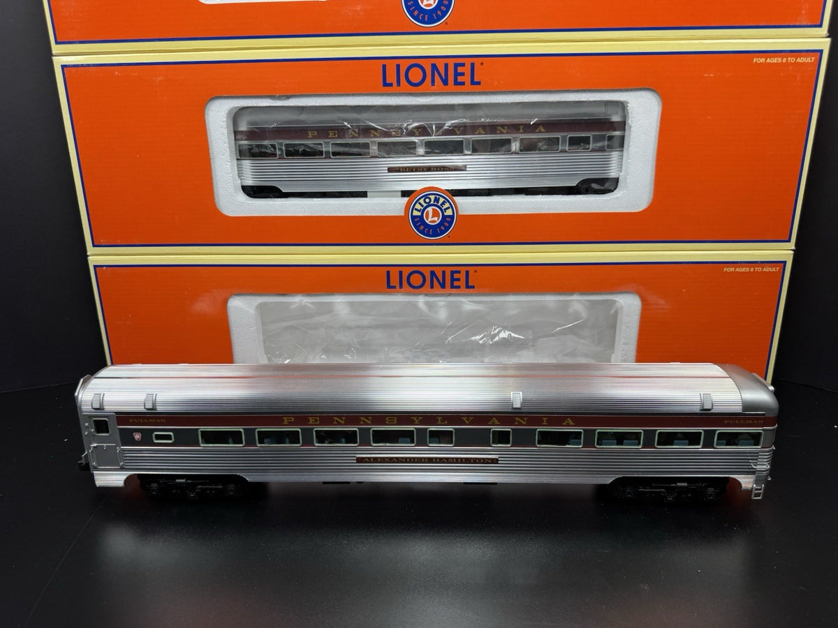 Lionel 6-25450 PRR Congressional 18" aluminum passenger 4-car set LNIB6