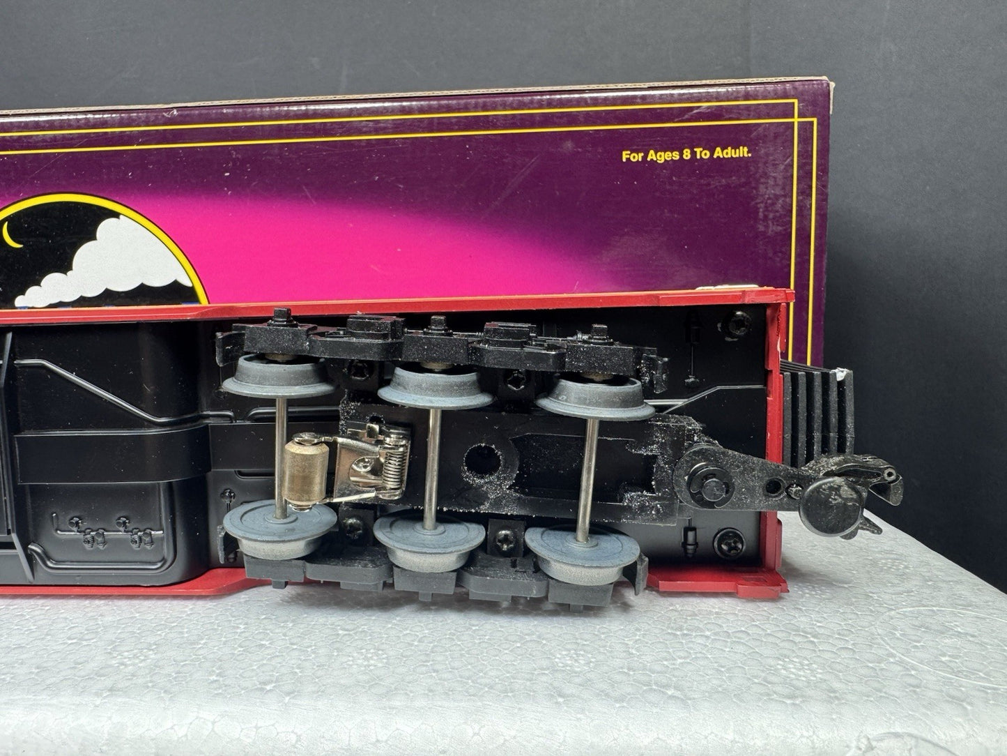 MTH 20-6752 Milwaukee Road 70' full-length vista dome passenger car #53 EX12