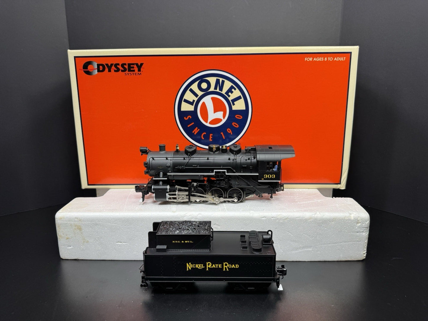 Lionel 6-38048 TMCC Nickel Plate Road NKP USRA 0-8-0 steam engine #303 LNIB0