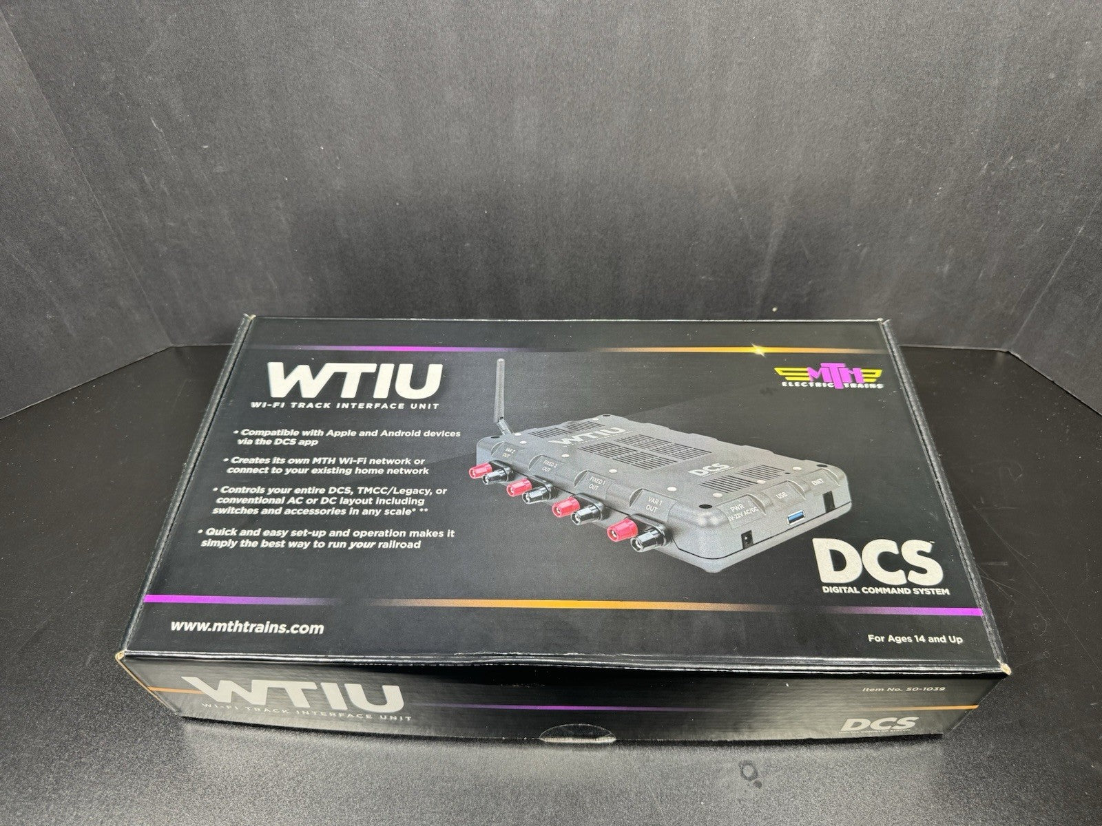 MTH 50-1039 DCS WTIU WiFi digital command system LNIB4