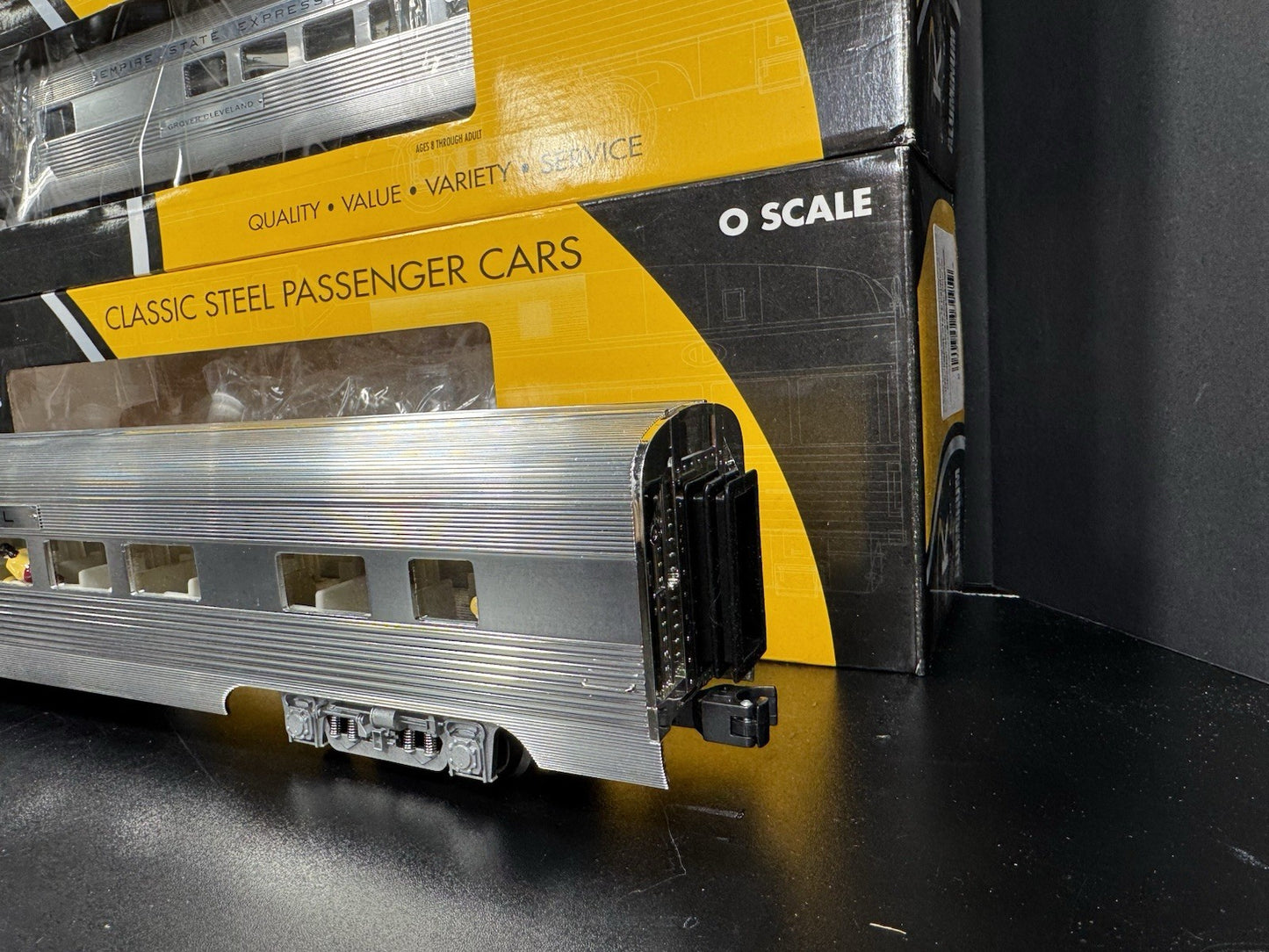 K-Line K-4670C New York Central NYC 21" aluminum passenger 3-car set LNIB9