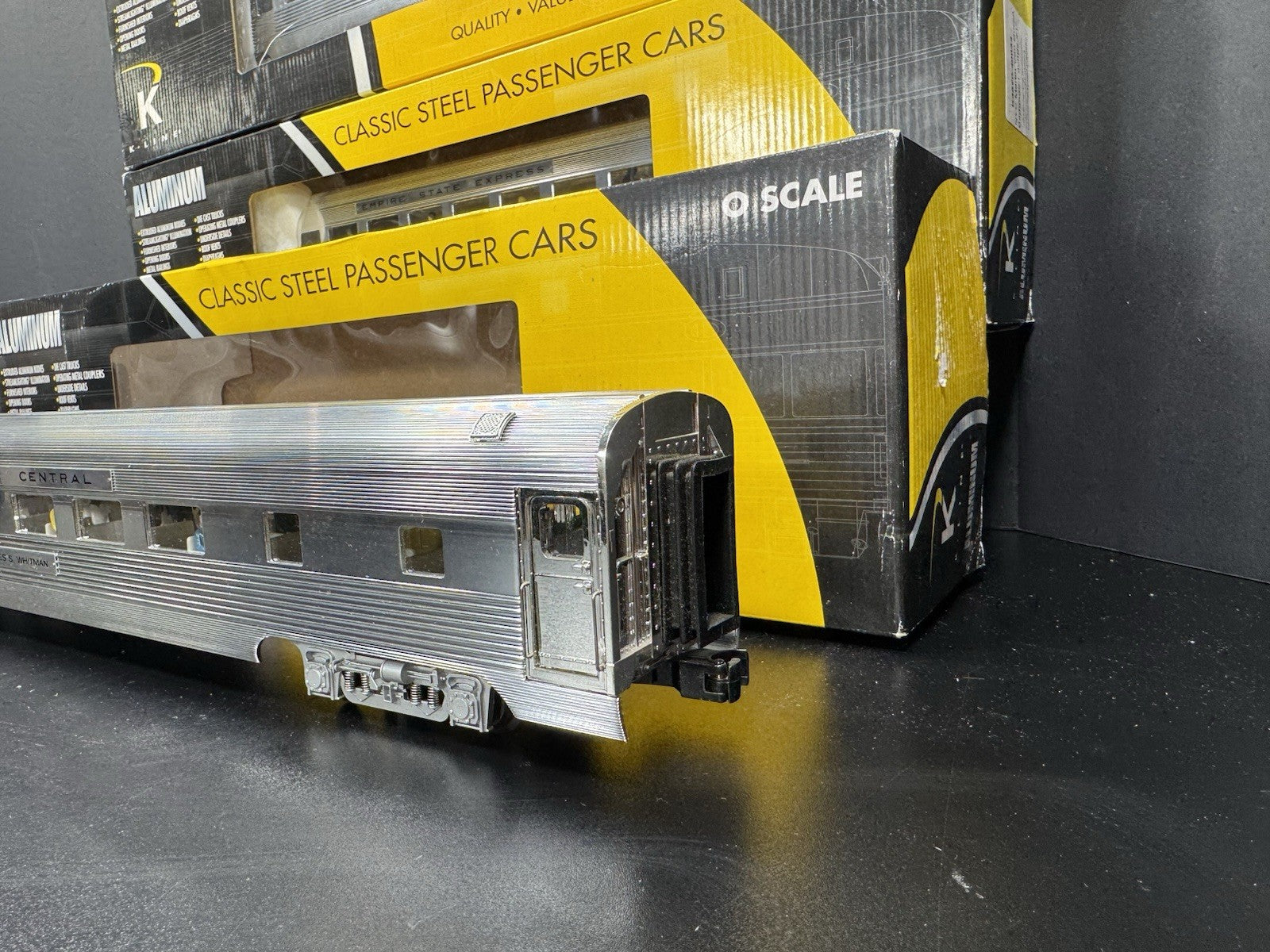 K-Line K-4670M New York Central NYC 21" aluminum passenger 4-car set LNIB10