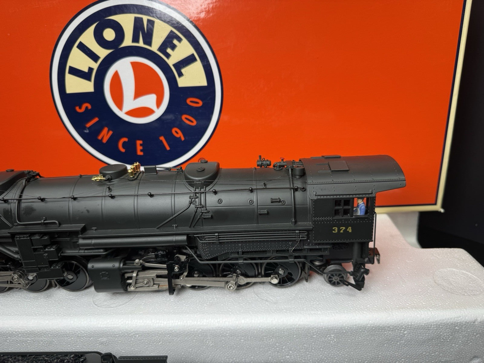 Lionel 6-38082 TMCC Pennsylvania PRR 2-8-8-2 Y-3 steam engine #374 LNIB9