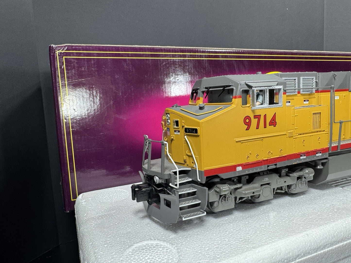 MTH 20-2270-1 Union Pacific UP Dash-9 diesel engine #9714 PS 2.0 BCR EX1
