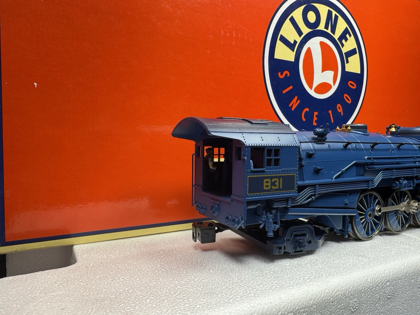 Lionel 6-21787 TMCC Jersey Central CNJ Blue Comet steam passenger set EX4