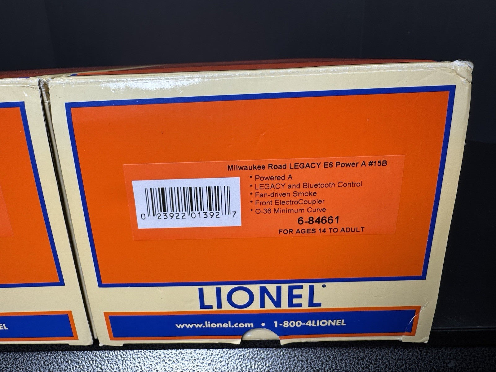 Lionel LEGACY 6-84659 Milwaukee Road E6 diesel engine AA set #15A #15B LNIB12