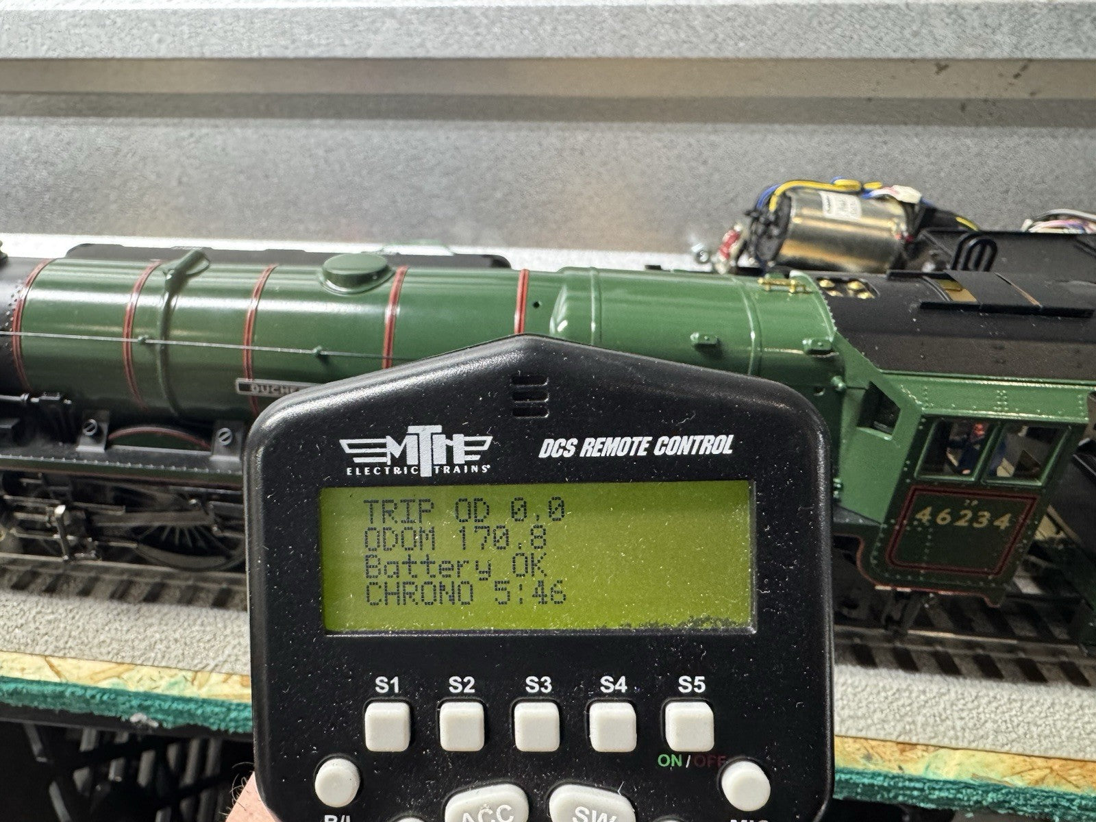 MTH 20-3369-1 British Railways 4-6-2 Duchess of Abercorn steam engine PS3 LNIB13