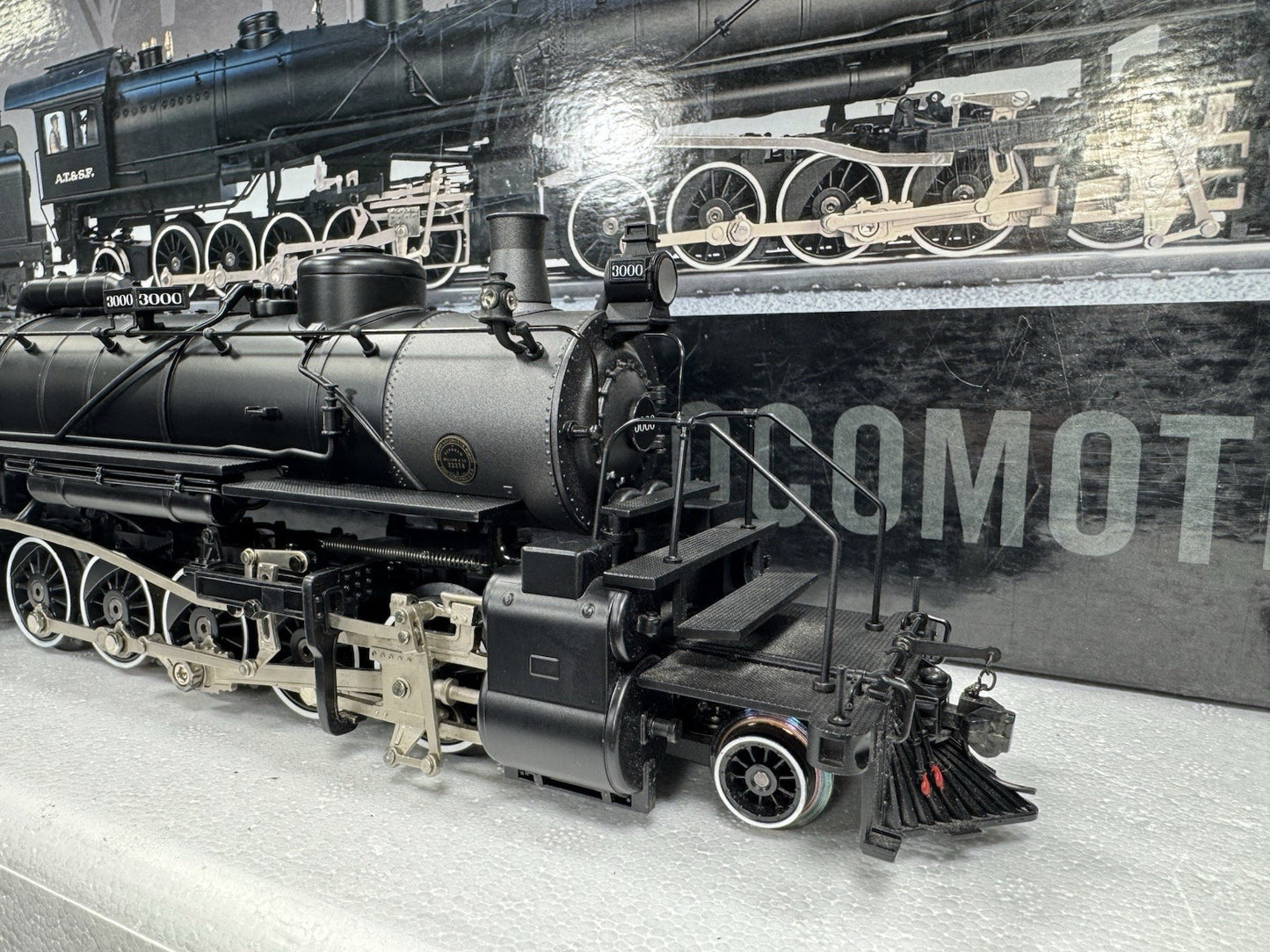 Lionel VISIONLINE 6-11155 Santa Fe 2-10-10-2 steam engine #3000 EX1