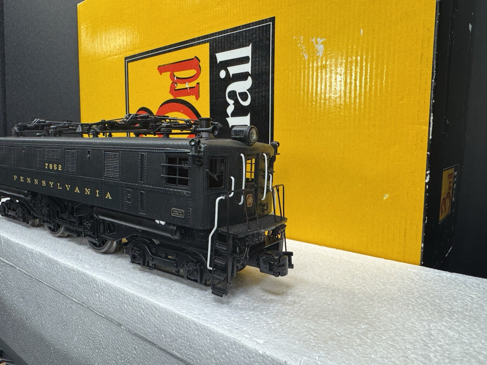 Sunset 3rd Rail brass TMCC Pennsylvania PRR O1a electric engine #7852 #7853 EX10