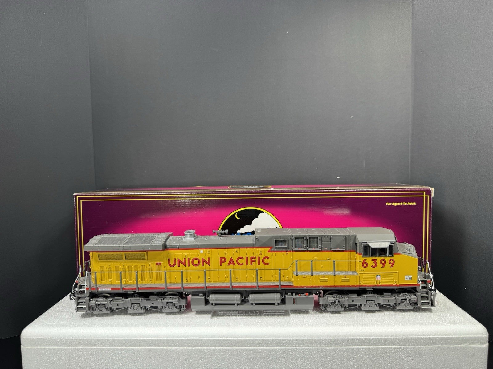 MTH 20-2632-1 Union Pacific UP AC400CW diesel engine #6399 PS2 BCR EX5