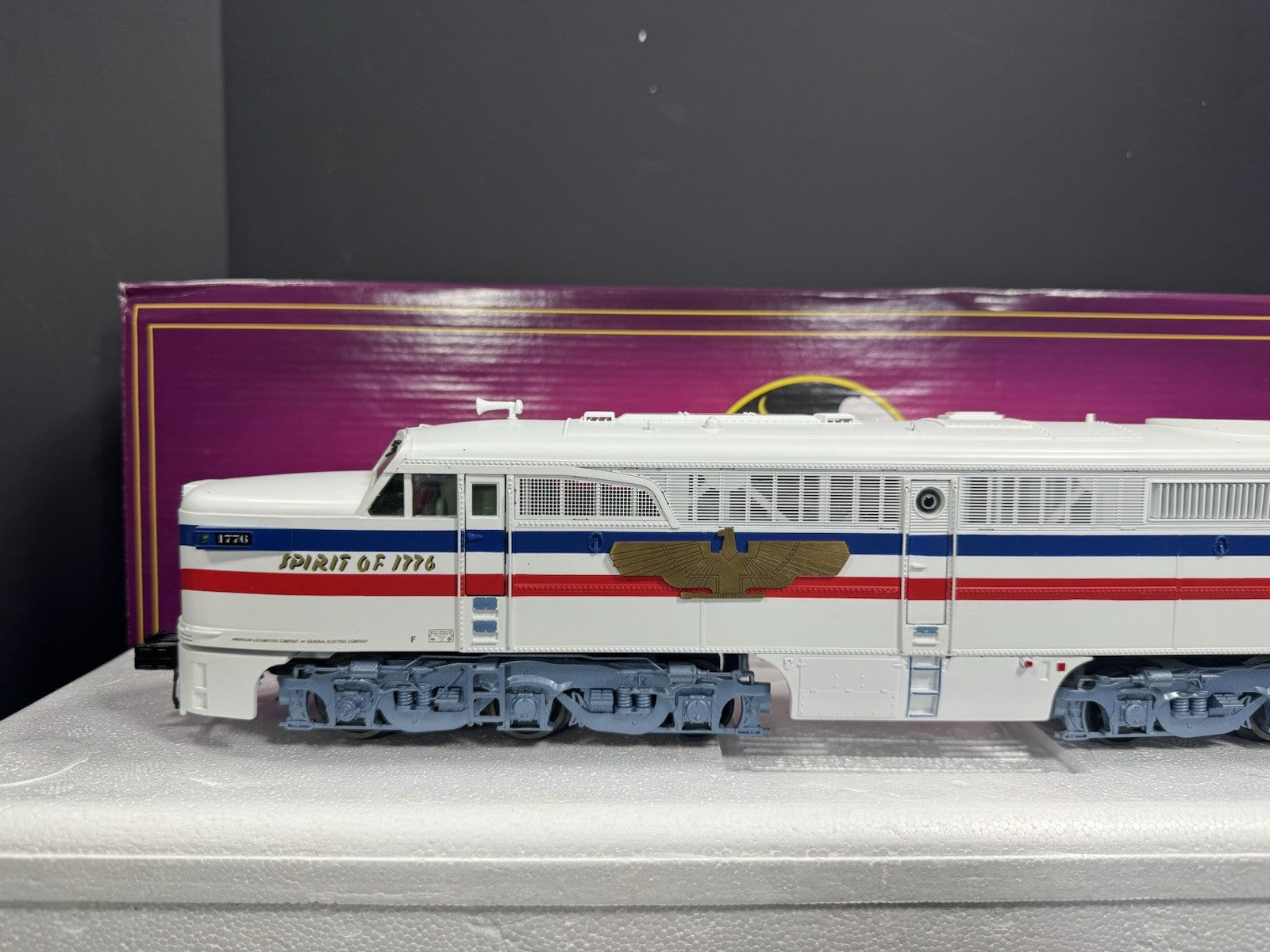 MTH 20-2967-1E American Freedom Alco PA diesel engine #1776 PS2 BCR LNIB2