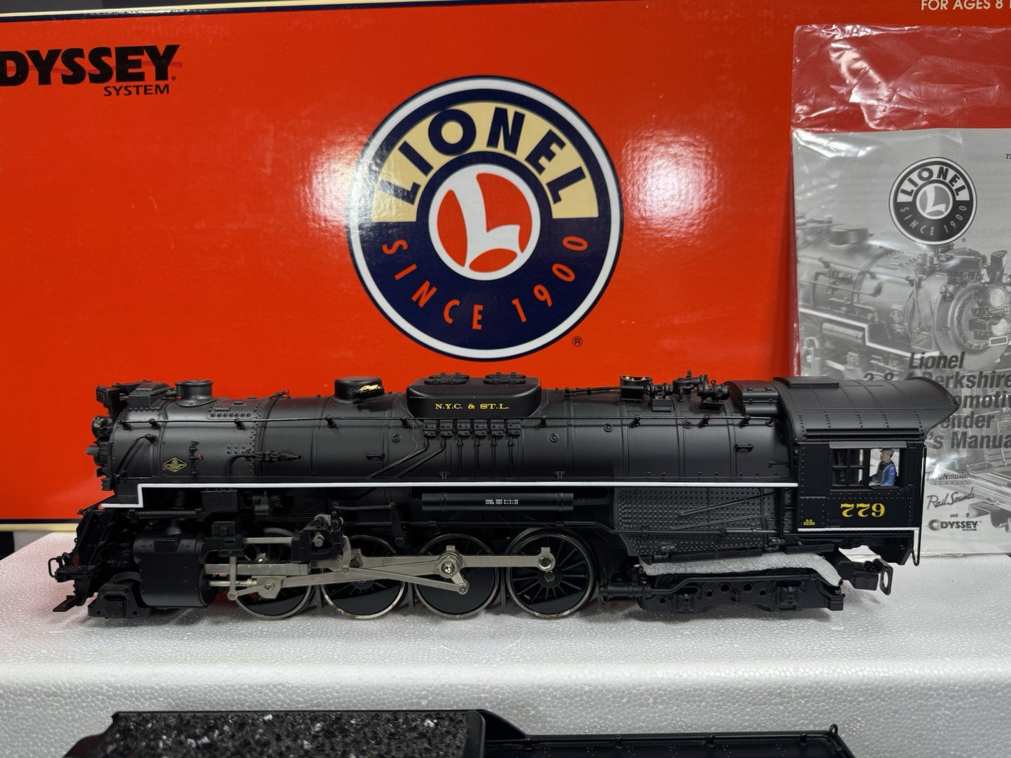Lionel 638050 TMCC Nickel Plate Road NKP 284 Berkshire steam engine #779 EX2