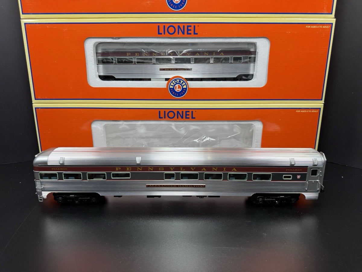 Lionel 6-25450 PRR Congressional 18" aluminum passenger 4-car set LNIB2