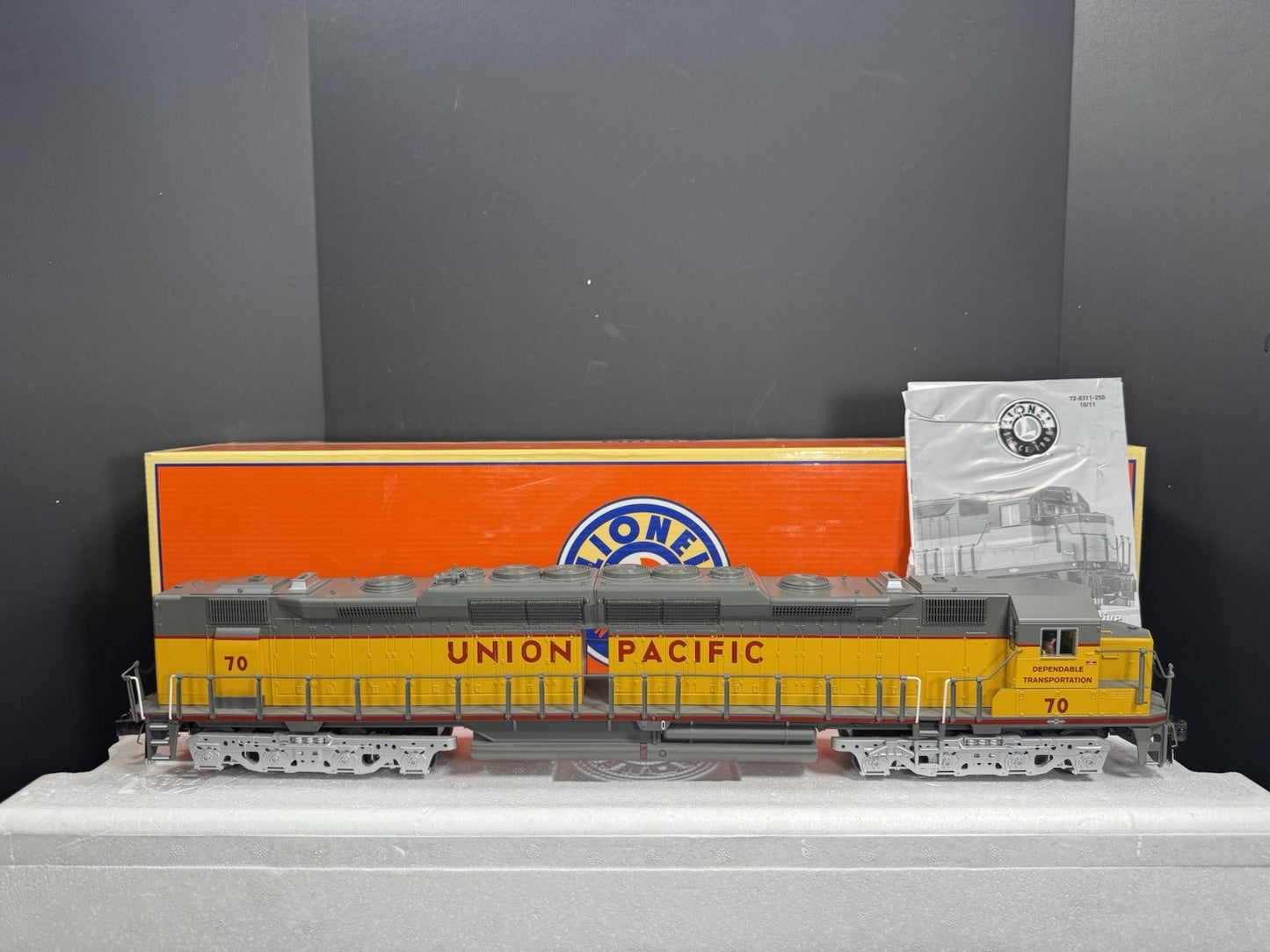 Lionel LEGACY 6-28311 Union Pacific UP DD35A diesel engine #70 LNIB5