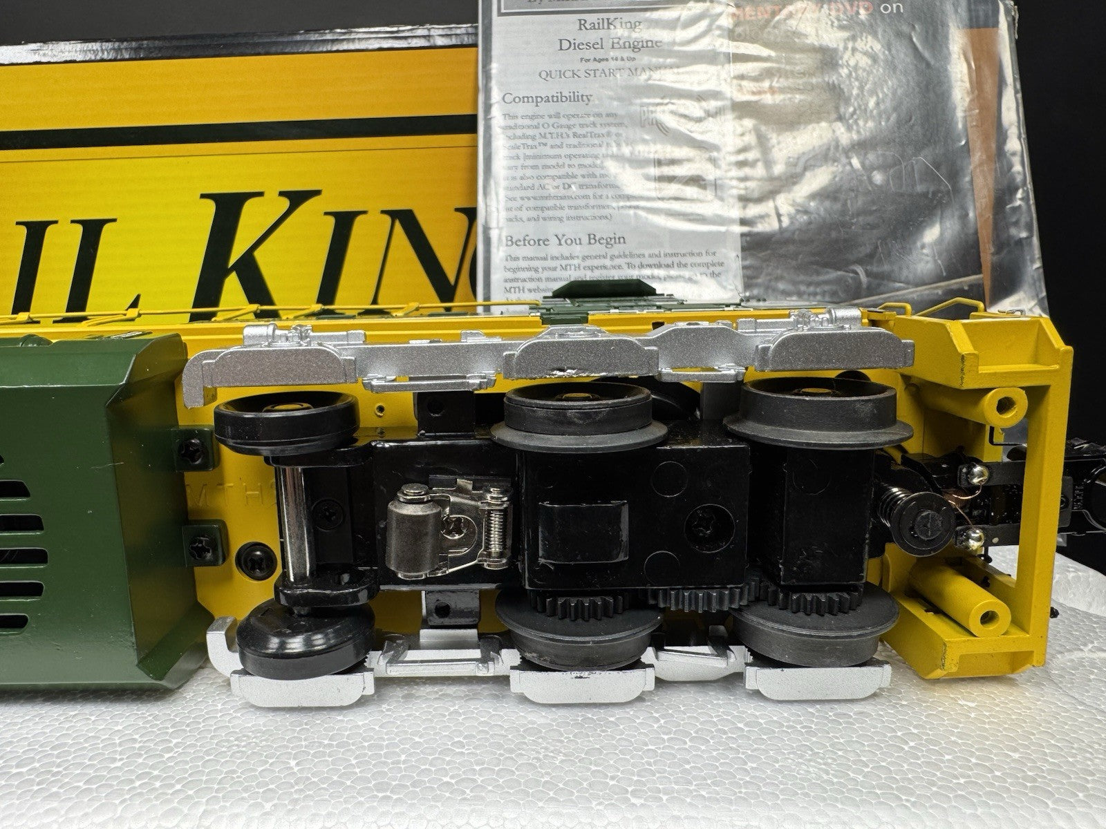 MTH RailKing 30-20480-1 National Capital Trackers ES44AC diesel engine PS3 NIB11