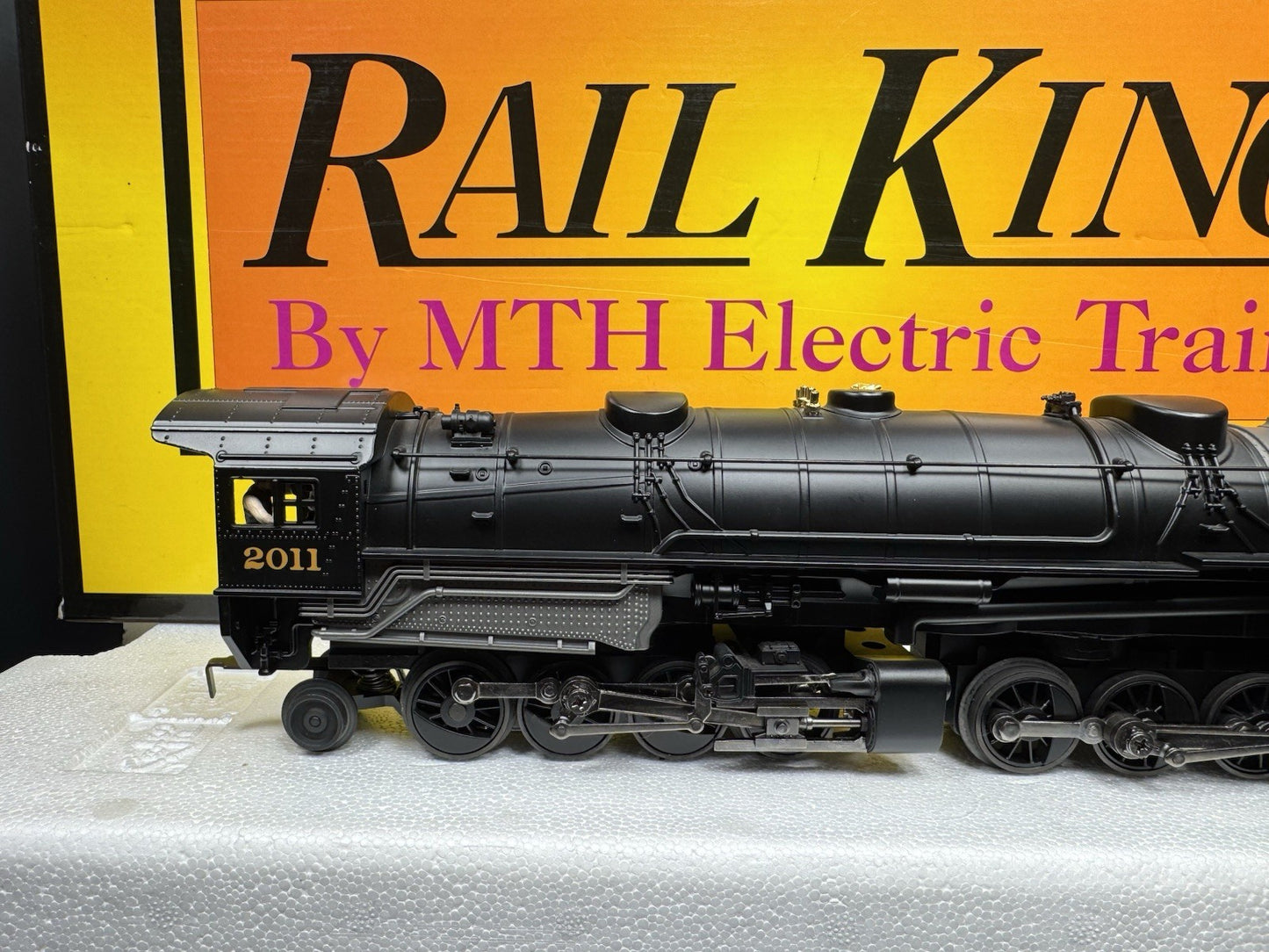 MTH RailKing 30-1307-1 Norfolk & Western 2-8-8-2 steam loco #2011 PS2 BCR LNIB9