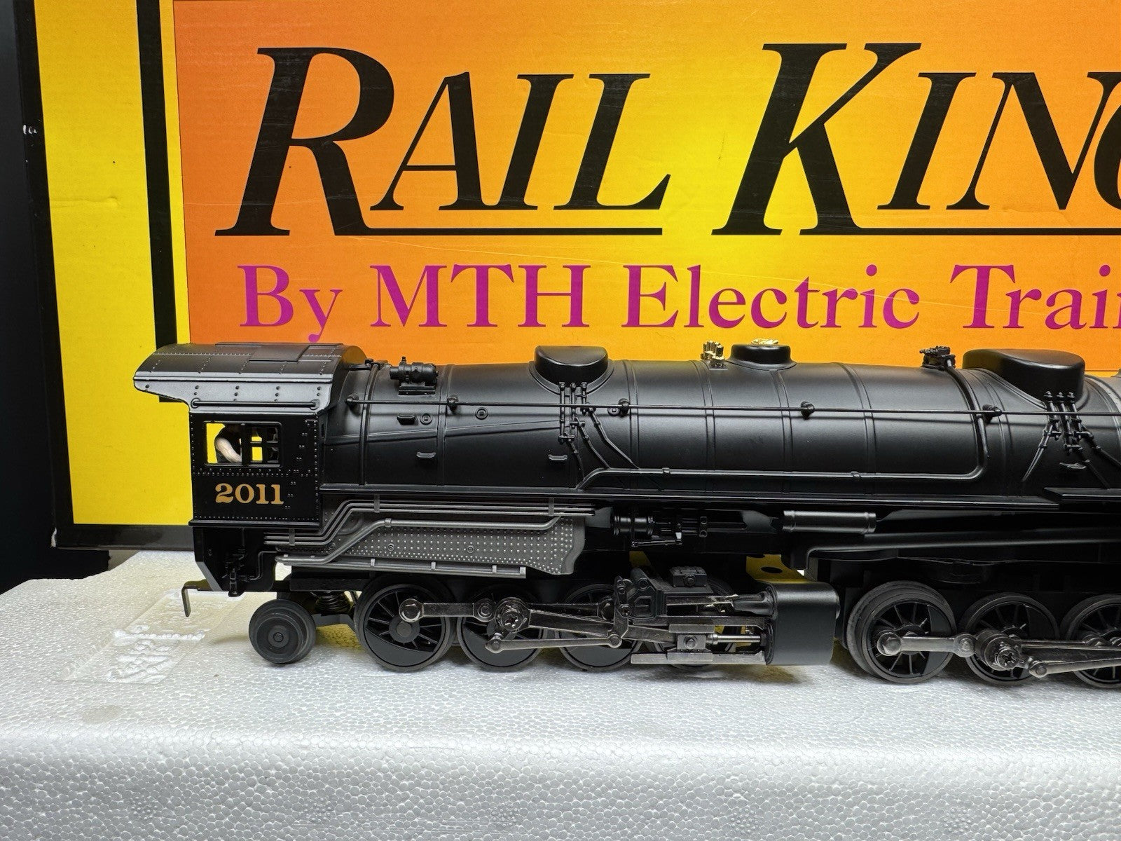 MTH RailKing 30-1307-1 Norfolk & Western 2-8-8-2 steam loco #2011 PS2 BCR LNIB9