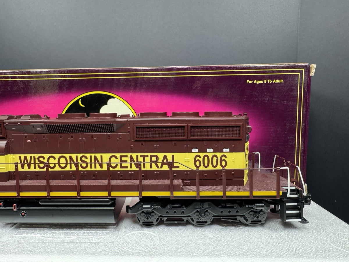 MTH 20-2469-3 Wisconsin Central SD40-2 nonpowered diesel engine #6006 LNIB3