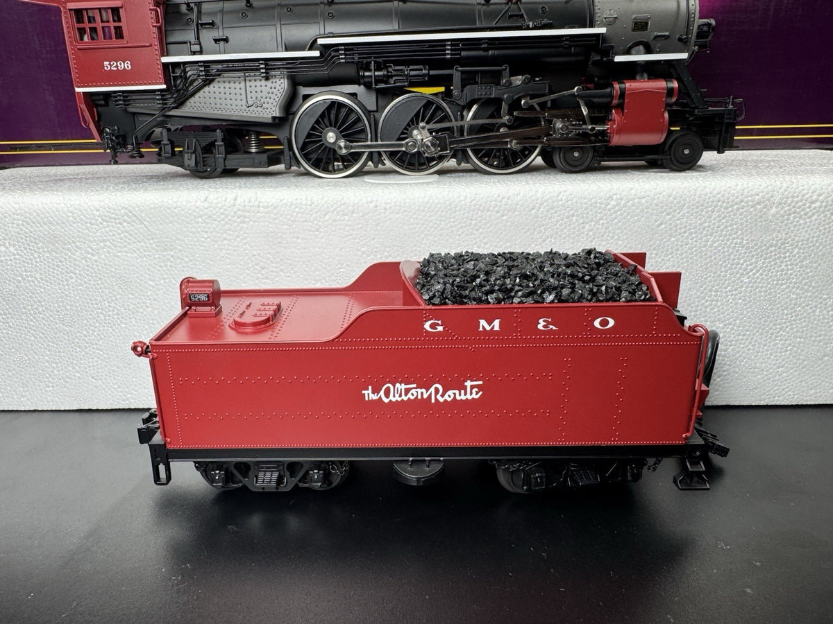 MTH 20-3087-1 GM&O 4-6-2 USRA Heavy Pacific steam engine #5296 PS2 BCR LNIB9