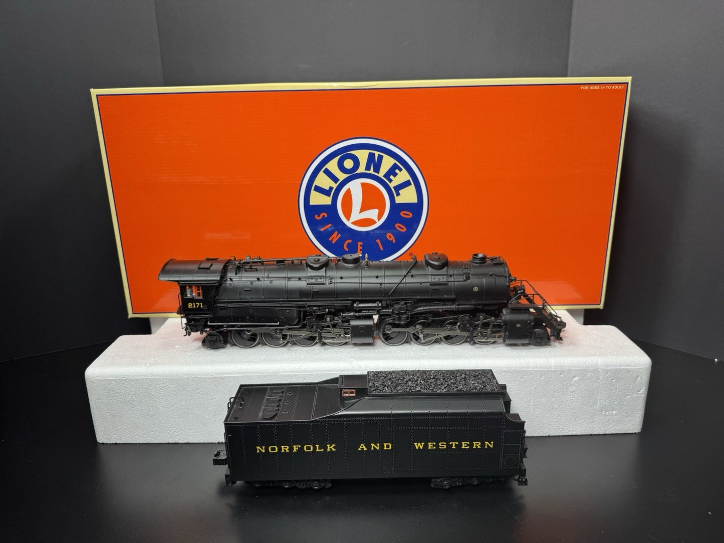 Lionel LEGACY 6-82340 Norfolk & Western N&W Y6b steam engine #2171 LNIB6