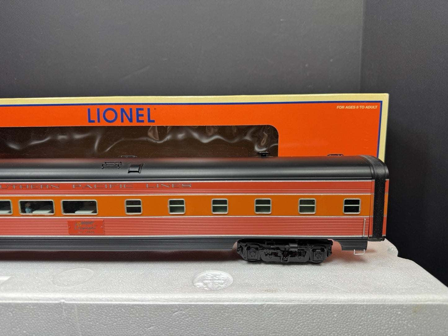 Lionel 6-25419 Southern Pacific 18" aluminum StationSounds diner car #10200 LNIB3