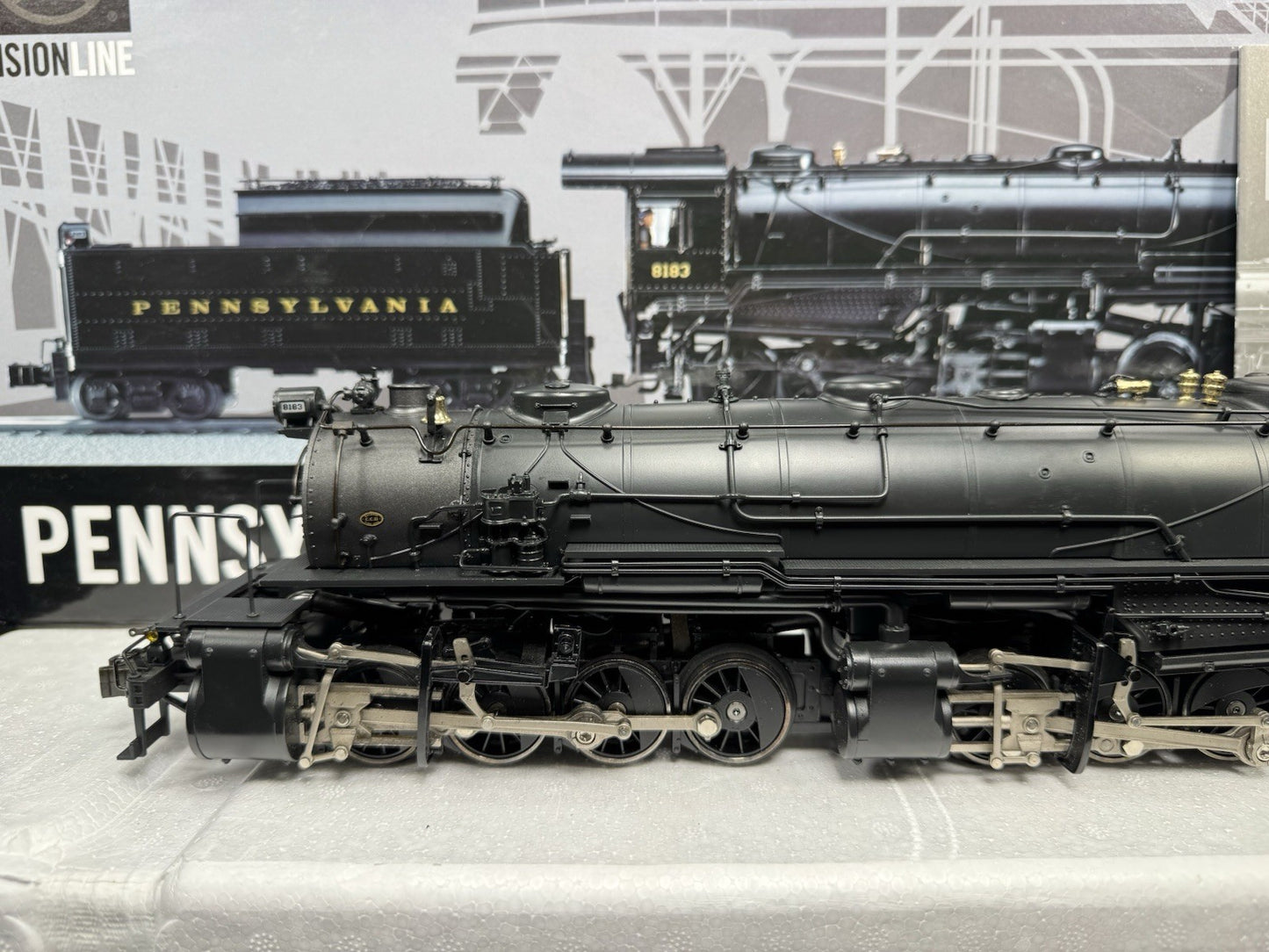 Lionel VISIONLINE 6-11154 Pennsylvania PRR 0-8-8-0 CC2 steam engine #8183 LNIB2