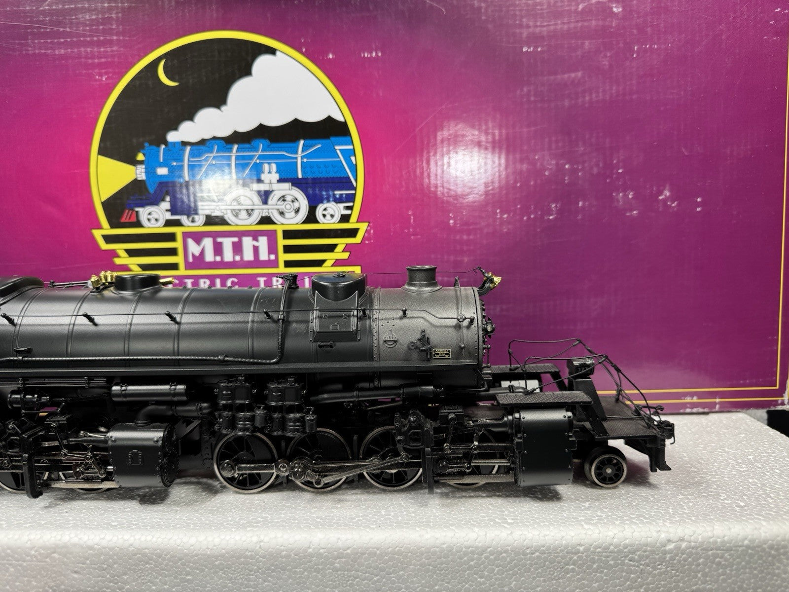 MTH 20-3516-1E Pennsylvania PRR 2-8-8-2 Y-3 steam engine #377 PS3 EX9
