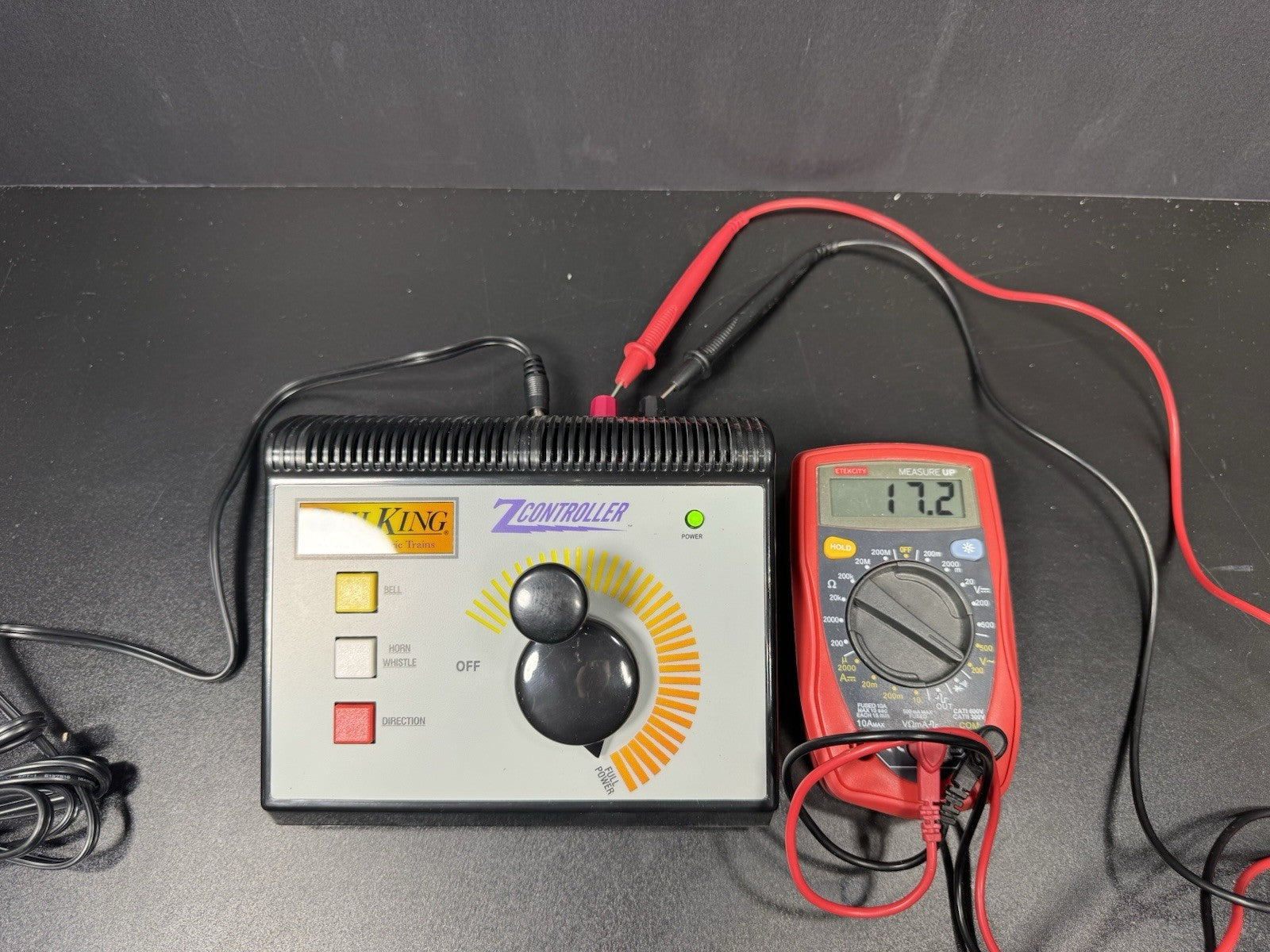 MTH RailKing 40-1000 Z-1000 100-watt power supply transformer & controller6
