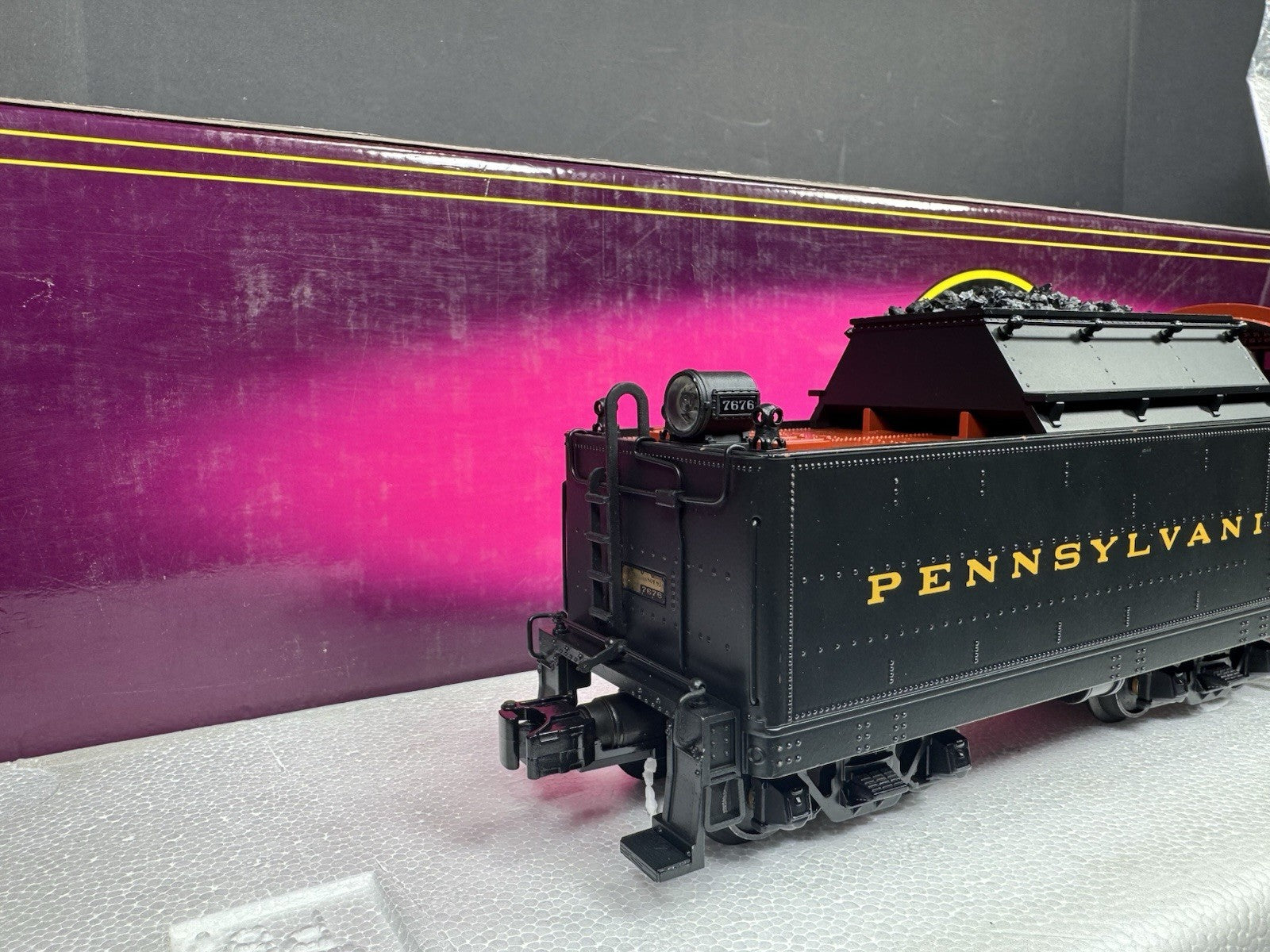 MTH 20-3055-1 Pennsylvania PRR H10s Consolidation steam engine #7676 PS2 EX6
