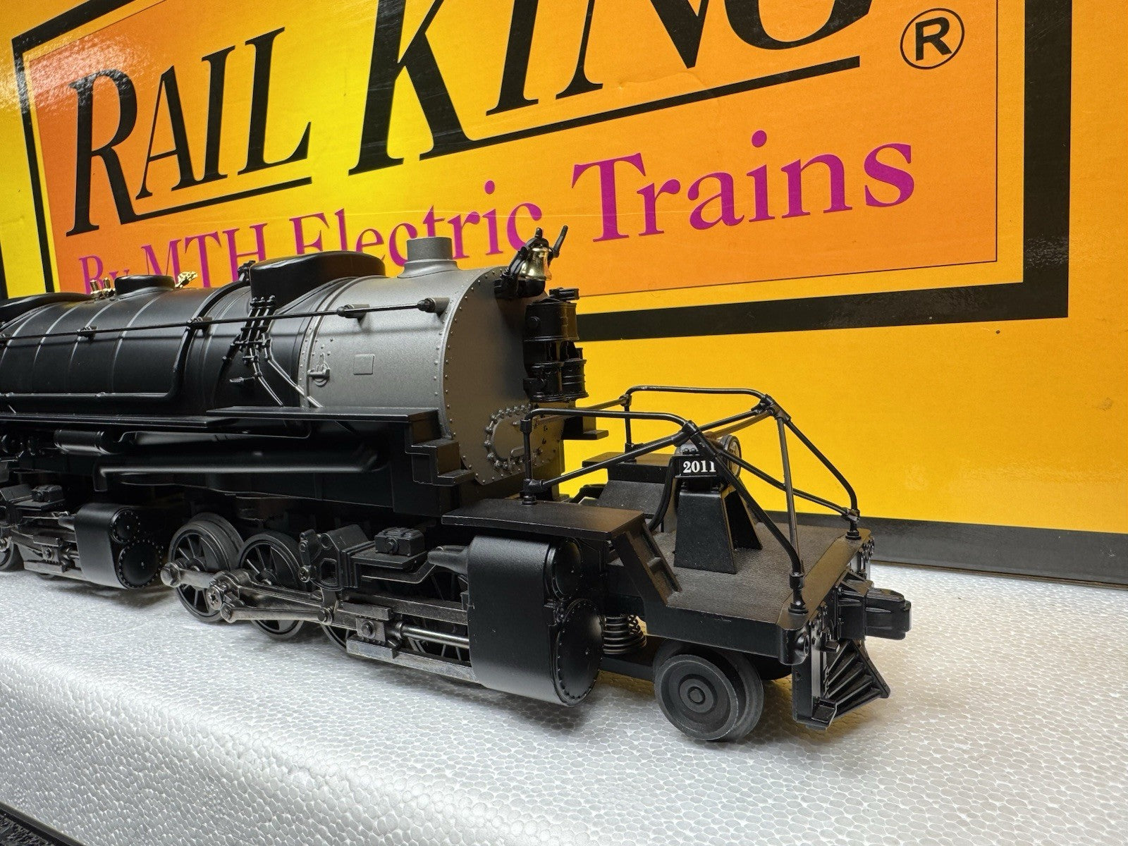 MTH RailKing 30-1307-1 Norfolk & Western 2-8-8-2 steam loco #2011 PS2 BCR LNIB7