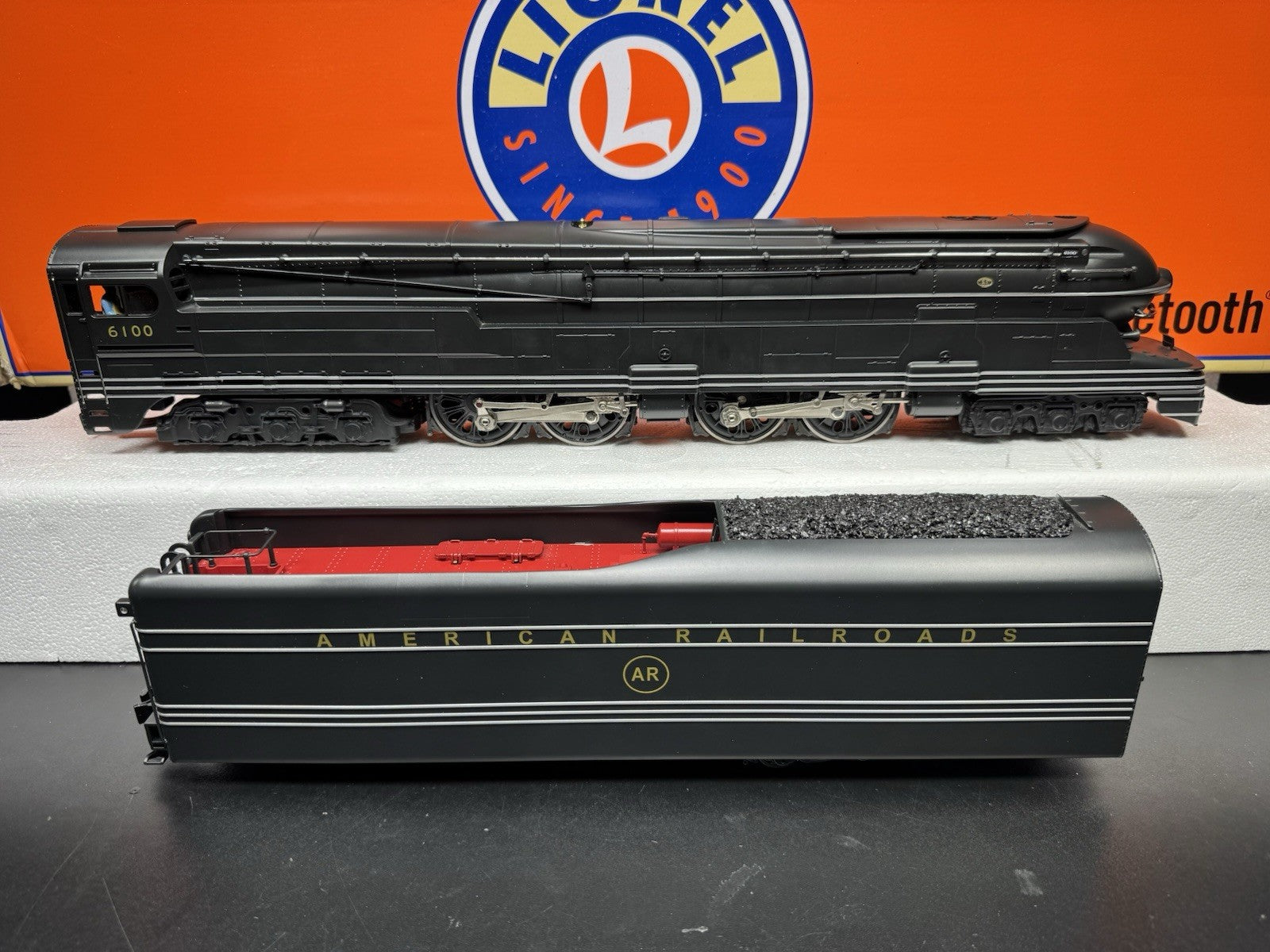 Lionel LEGACY 2131010 American Railroads S1 6-4-4-6 steam engine #6100 EX HTF5