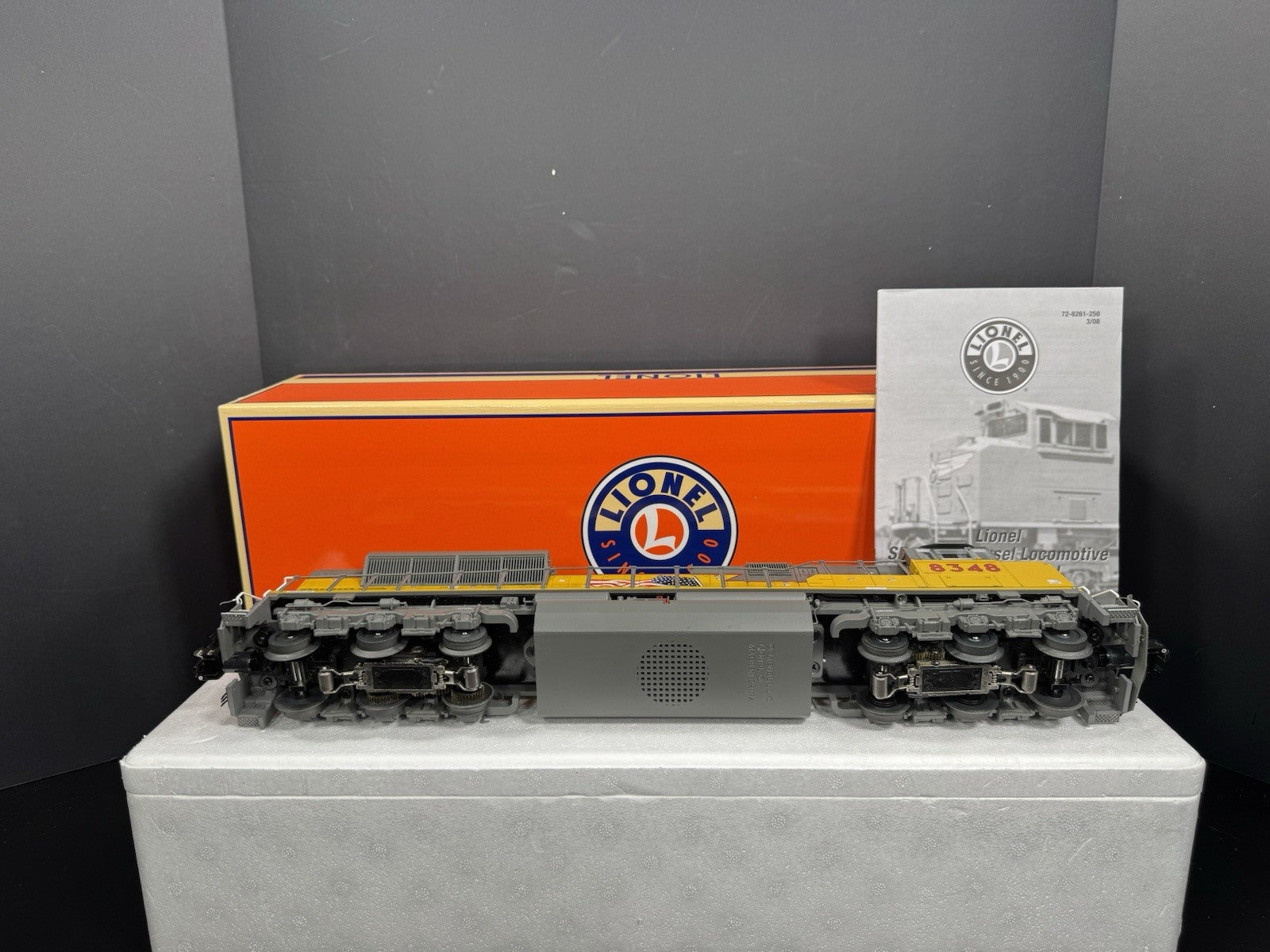 Lionel LEGACY 6-28264 Union Pacific UP flag SD70ACe diesel engine #8348 EX10