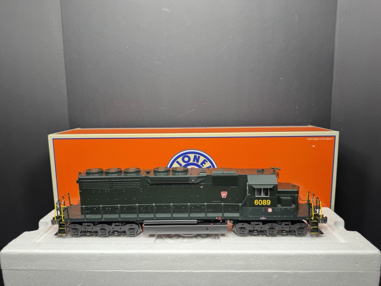 Lionel LEGACY 6-84263 Pennsylvania PRR SD40 diesel engine #6089 LNIB5