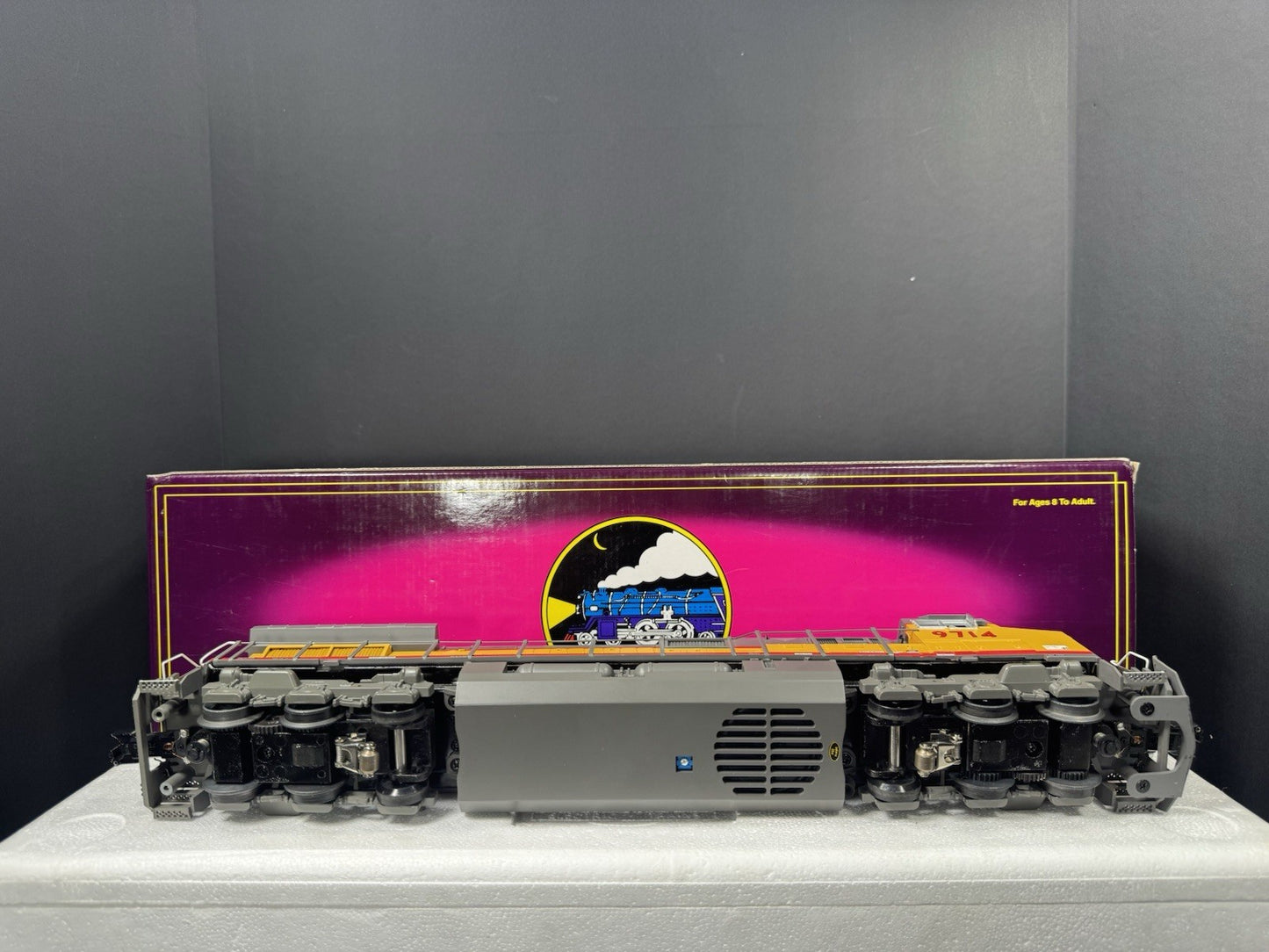 MTH 20-2270-1 Union Pacific UP Dash-9 diesel engine #9714 PS 2.0 BCR EX10