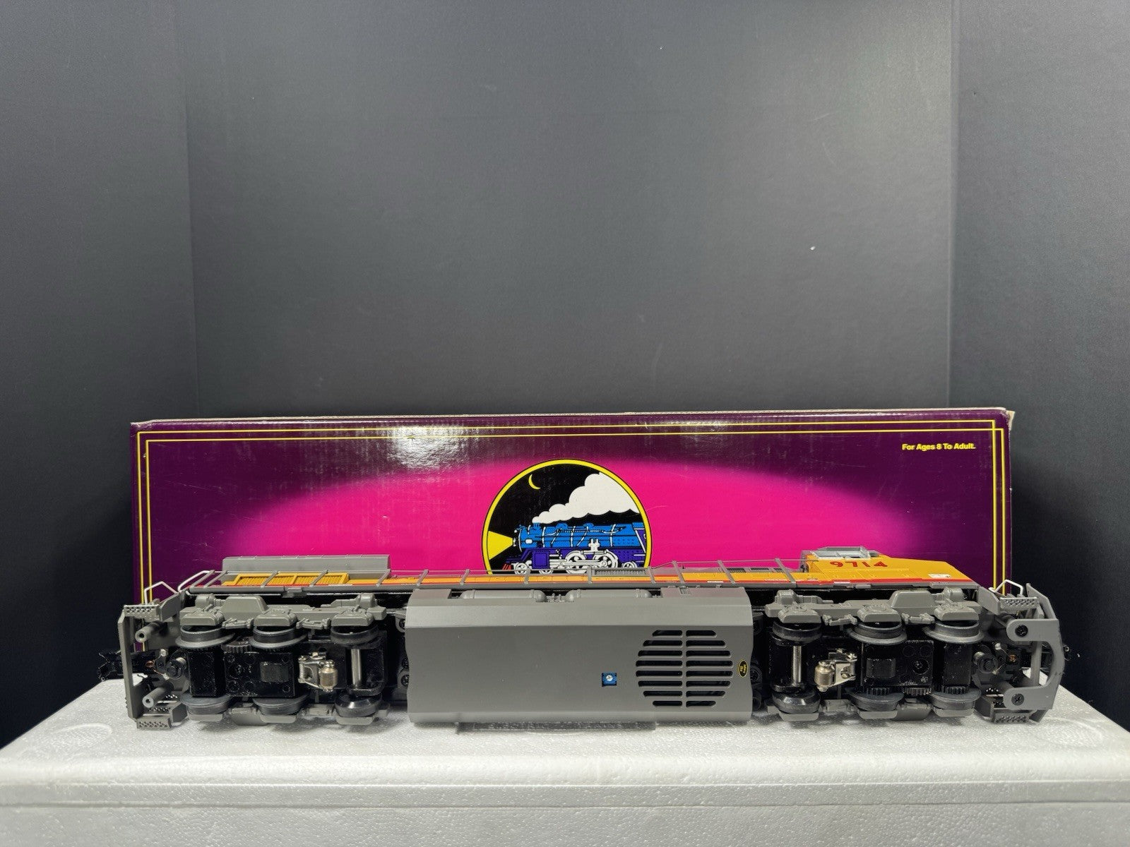 MTH 20-2270-1 Union Pacific UP Dash-9 diesel engine #9714 PS 2.0 BCR EX10
