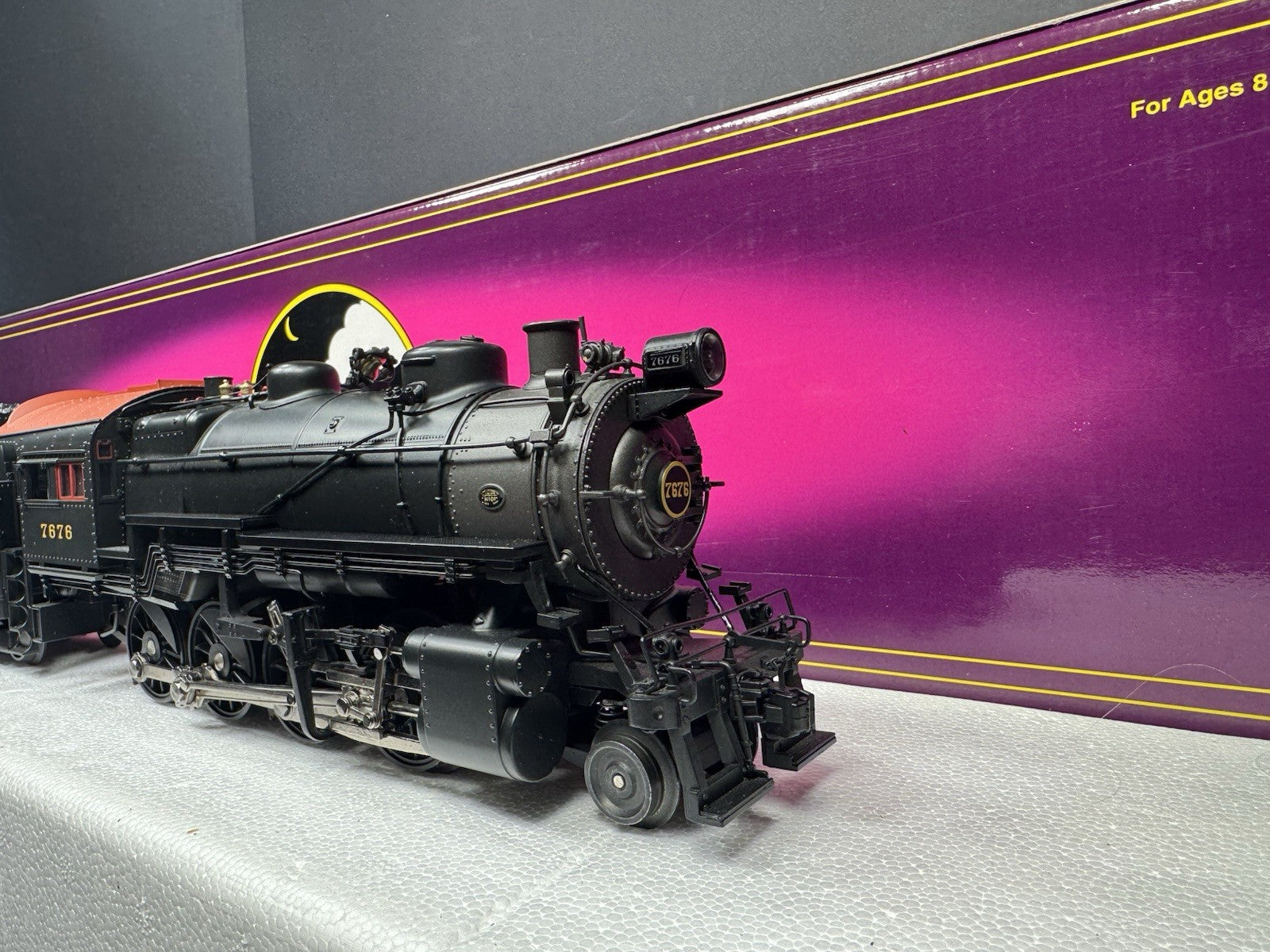 MTH 20-3055-1 Pennsylvania PRR H10s Consolidation steam engine #7676 PS2 LNIB9