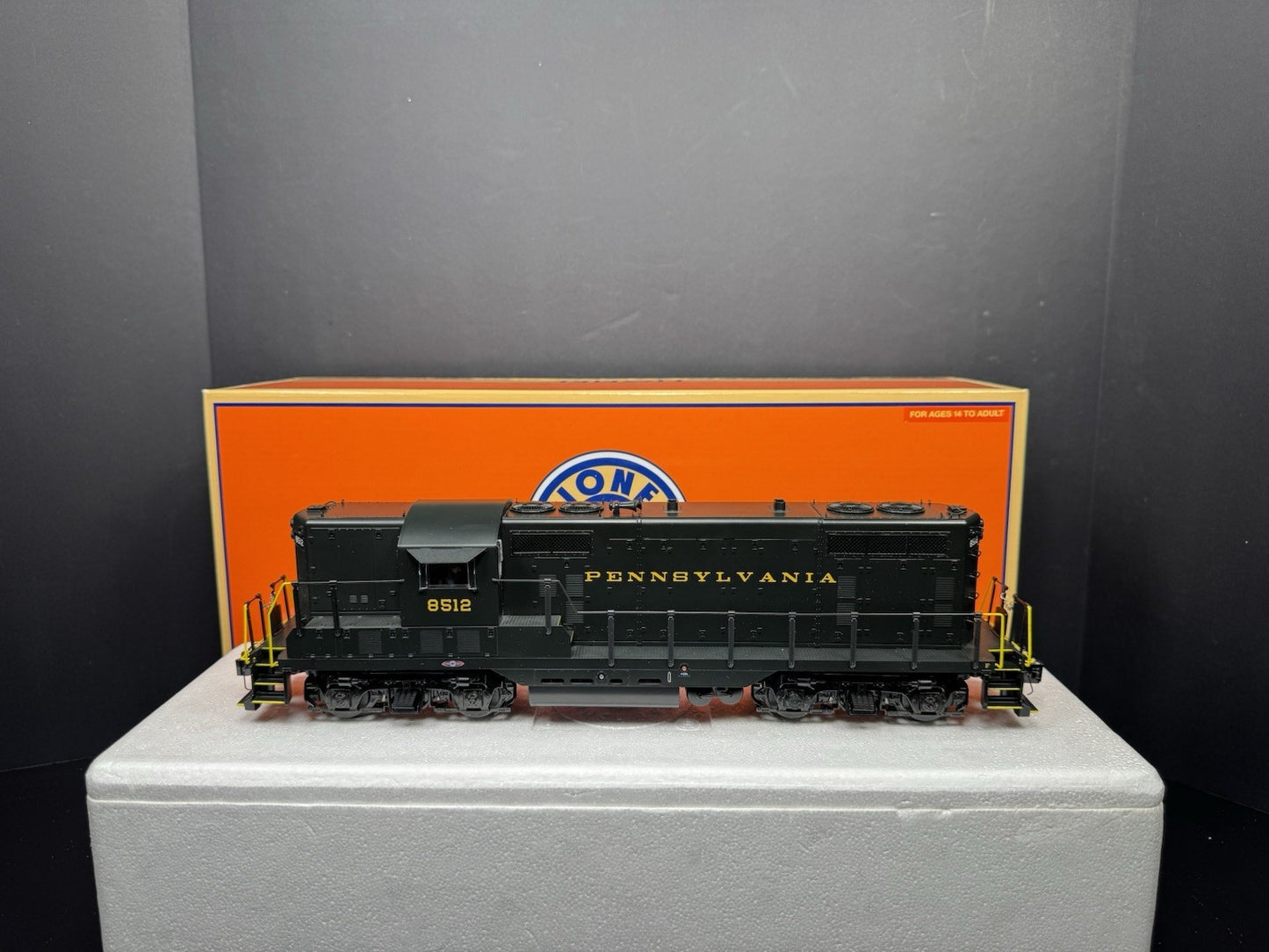 Lionel LEGACY 6-28573 Pennsylvania PRR GP7 diesel engine #8512 LNIB5