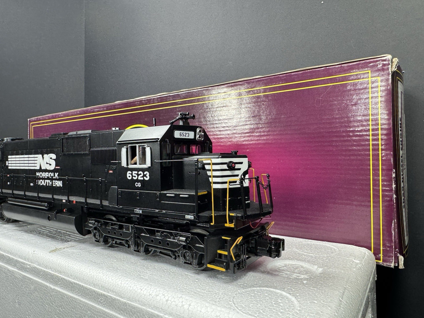 MTH 20-20181-1 Norfolk Southern NS SD50 diesel engine #6523 PS3 LNIB9