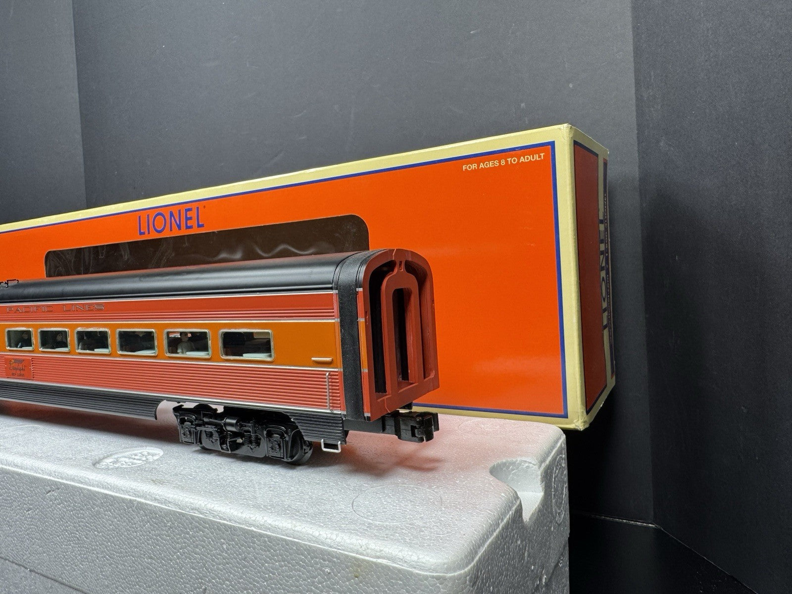 Lionel 6-25419 Southern Pacific 18" aluminum StationSounds diner car #10200 LNIB9