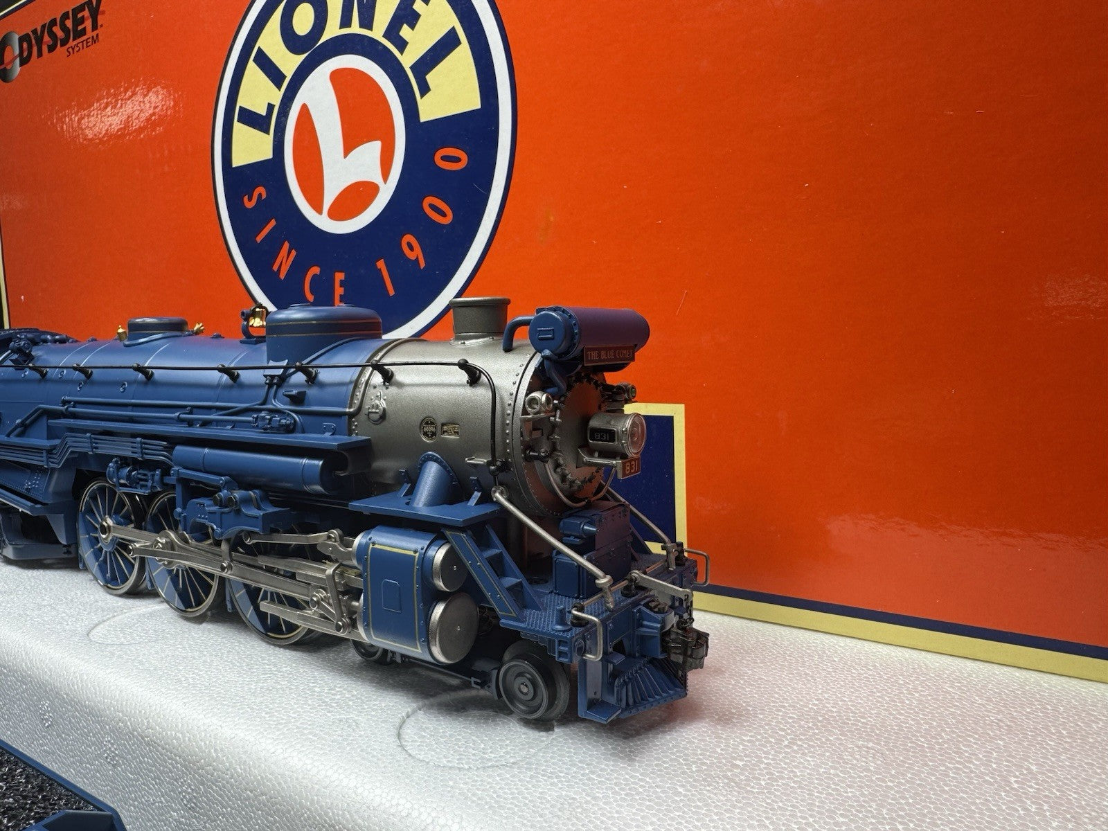 Lionel 6-21787 TMCC Jersey Central CNJ Blue Comet steam passenger set EX2