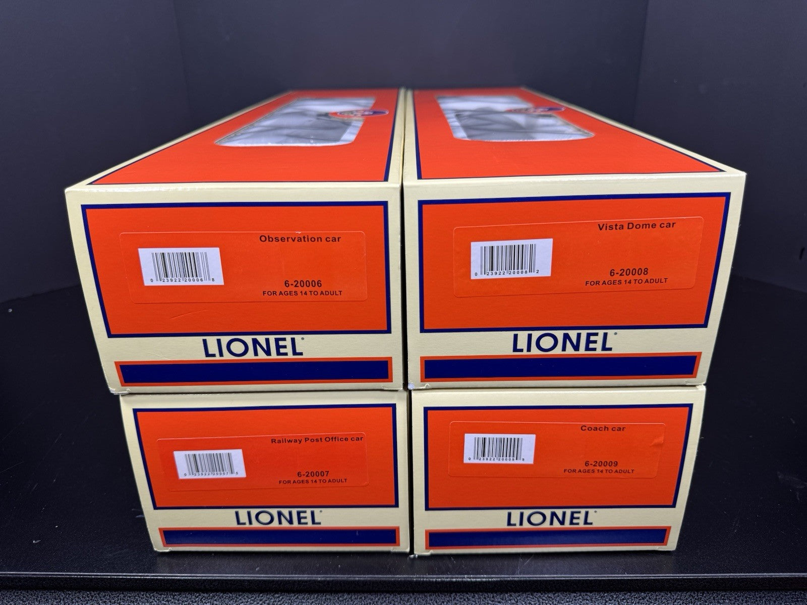 Lionel 6-20005 Southern Pacific Sunset Limited 18" aluminum passenger set NIB13