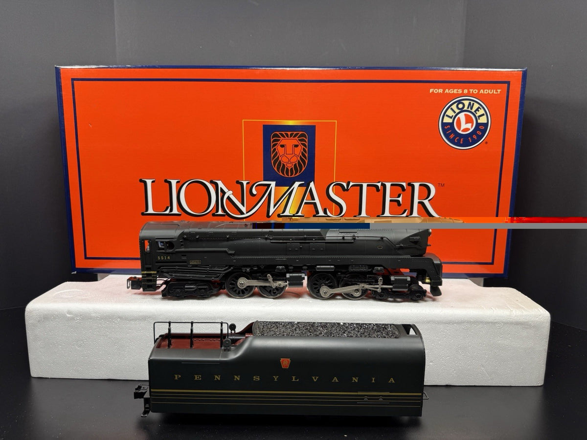 Lionel 6-38020 TMCC LionMaster Pennsylvania PRR T-1 Duplex steam engine #5514 EX6