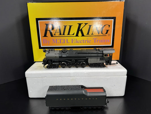 MTH RailKing 30-1561-1 Pennsylvania PRR 6-8-6 S-2 turbine engine #6201 PS3 LNIB0