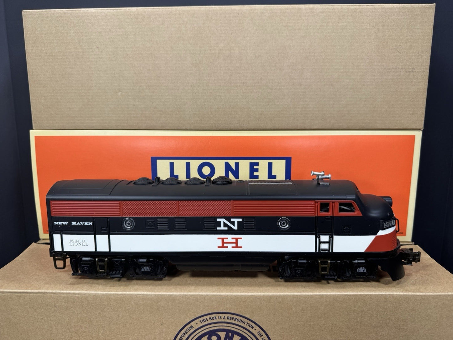 Lionel 6-34559 Archive McGinnis New Haven F-3 diesel AA set #2342 LNIB9