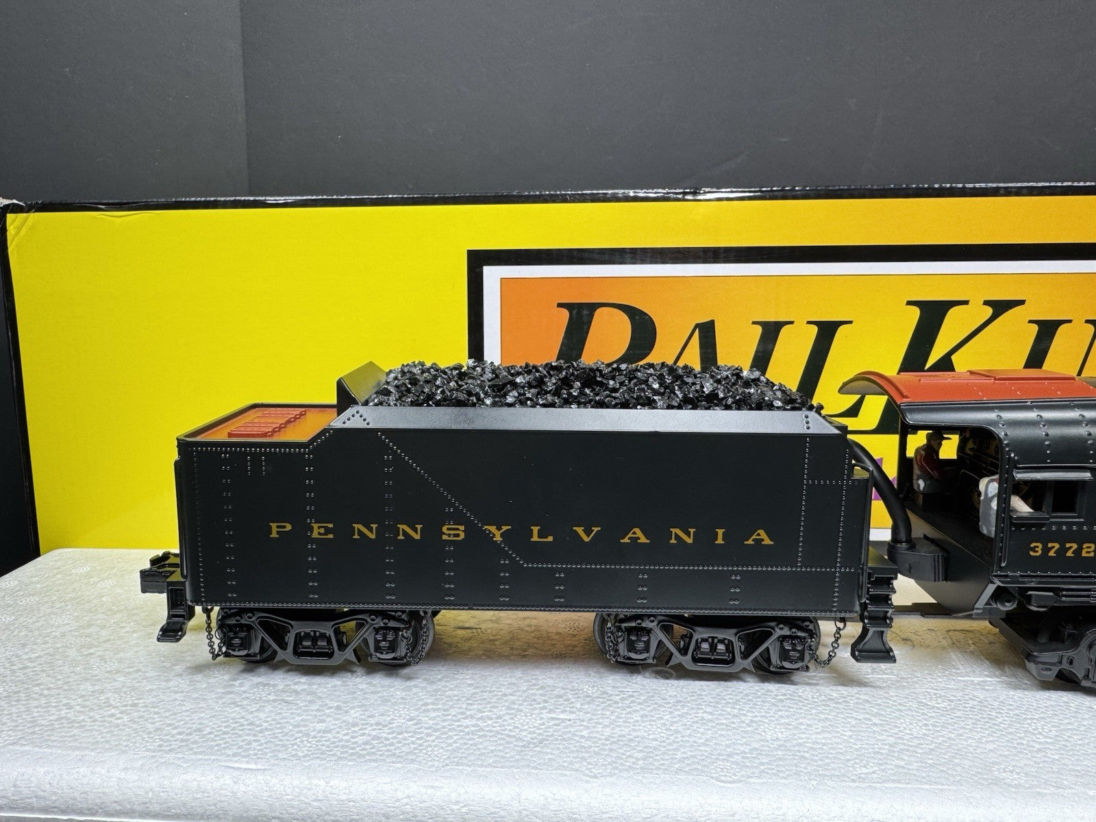 MTH RailKing 30-1550-1E PRR 4-6-2 K-4s Pacific steam engine #3772 PS2 BCR LNIB7