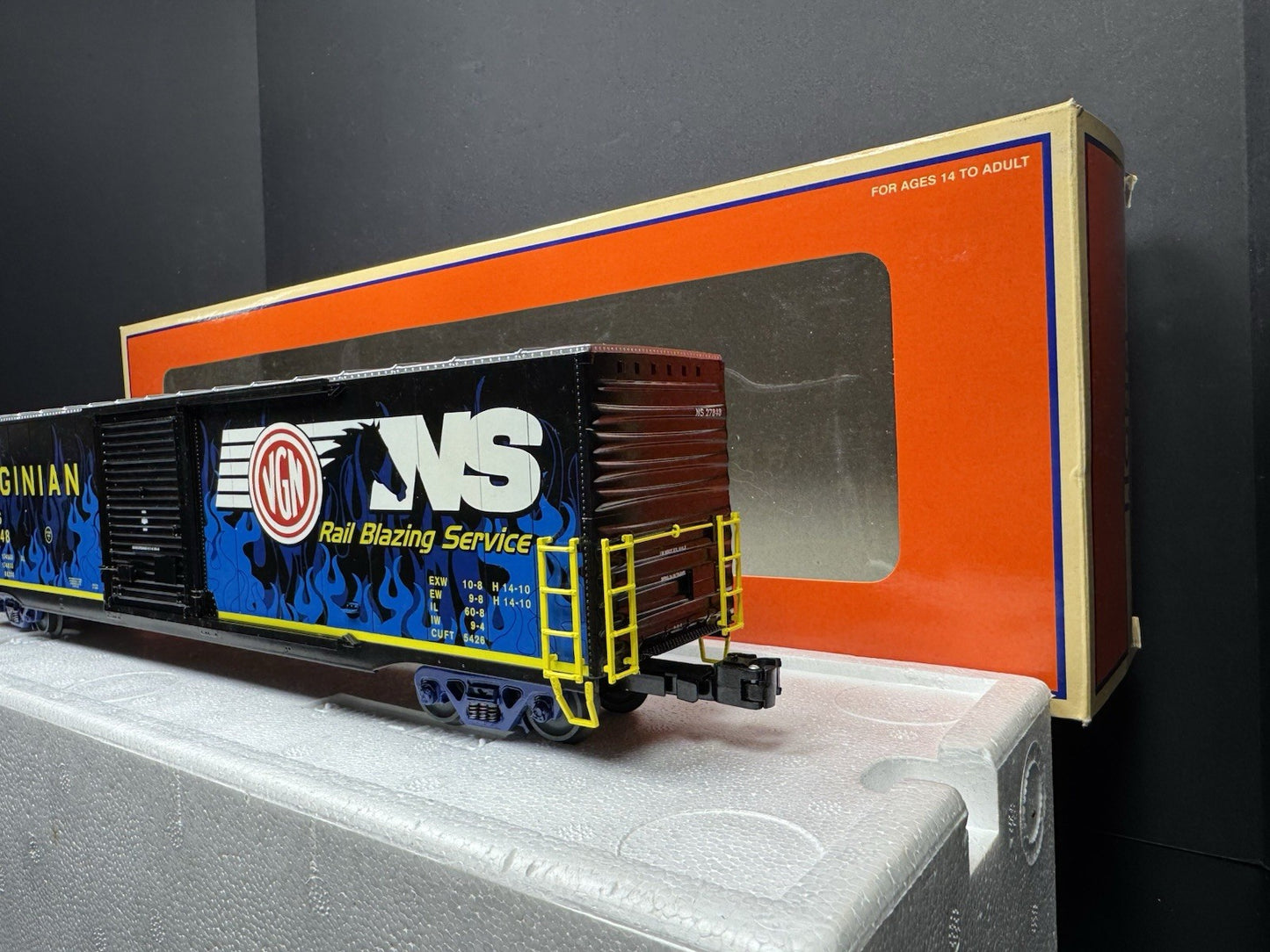 Lionel 6-27848 Norfolk Southern NS heritage Virginian 60' box car #27848 LNIB5