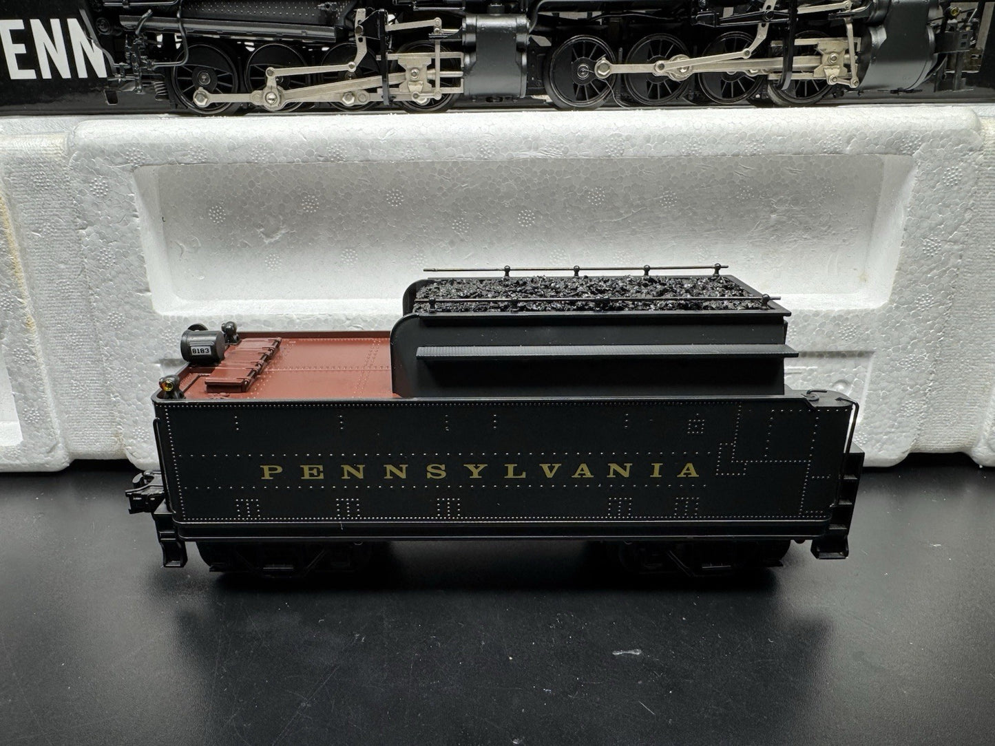 Lionel VISIONLINE 6-11154 Pennsylvania PRR 0-8-8-0 CC2 steam engine #8183 EX5