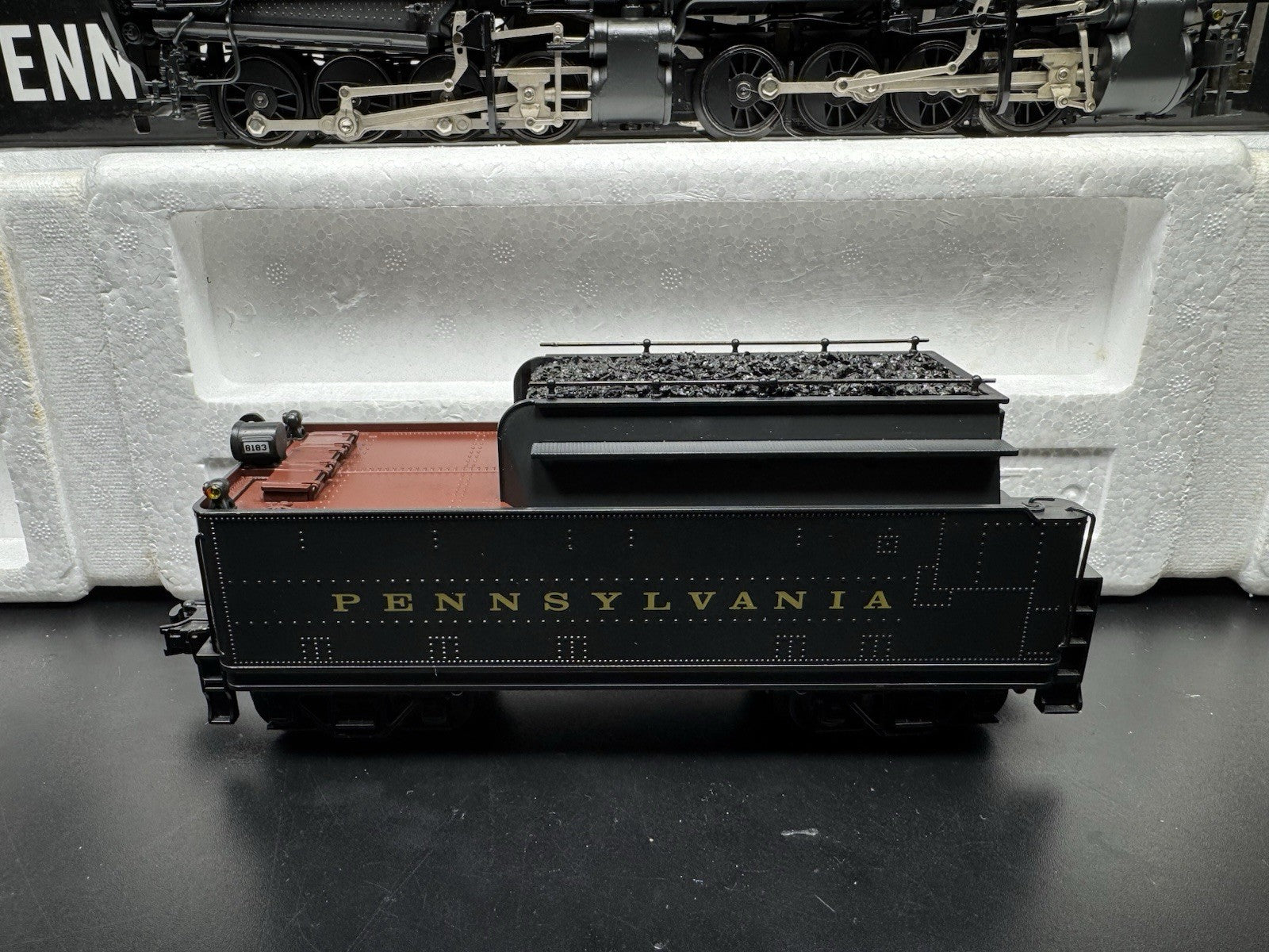 Lionel VISIONLINE 6-11154 Pennsylvania PRR 0-8-8-0 CC2 steam engine #8183 EX5