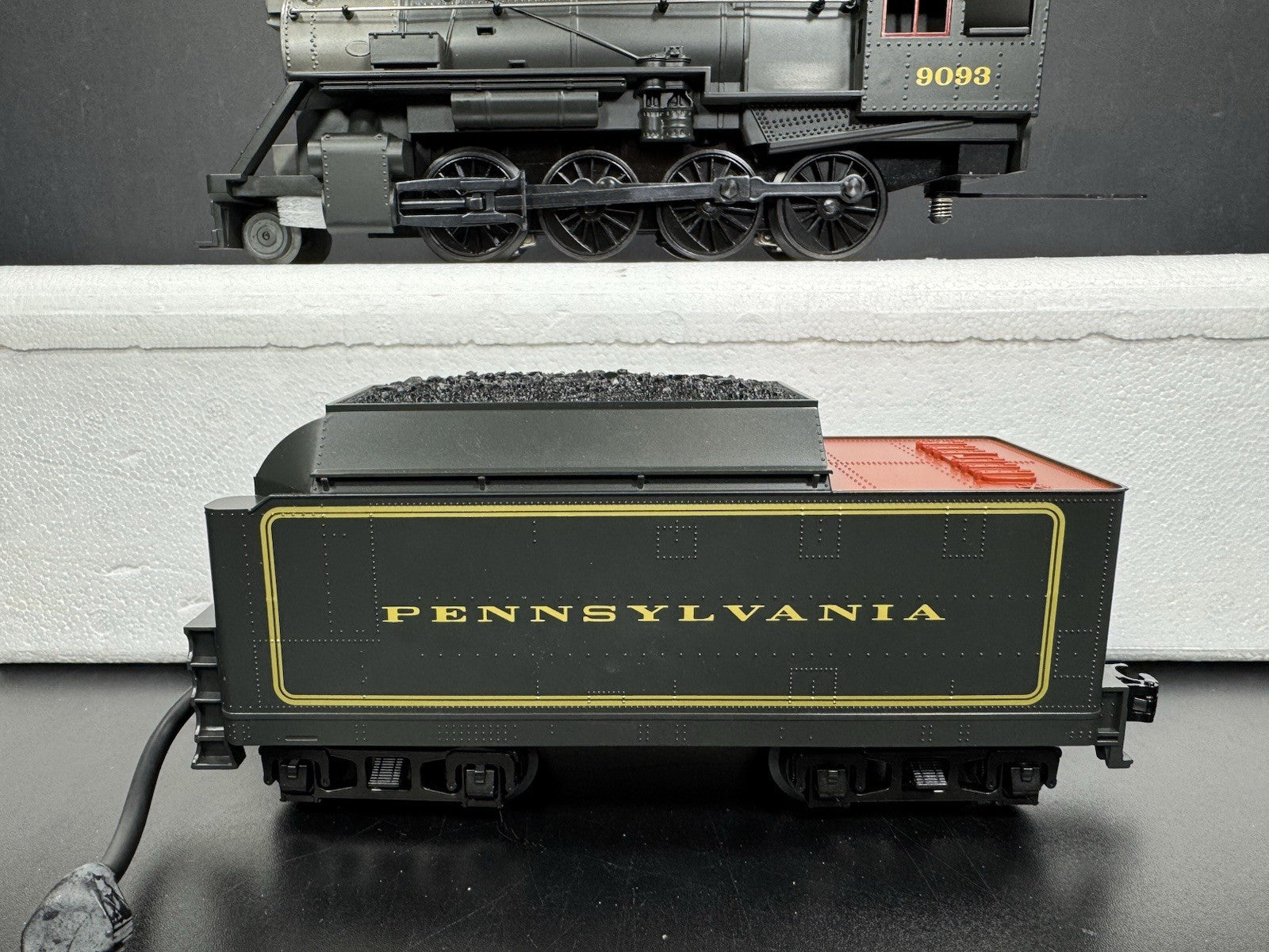 MTH RailKing 30-4103-1 Pennsylvania PRR 2-8-0 steam engine #9093 PS2 BCR NEW4